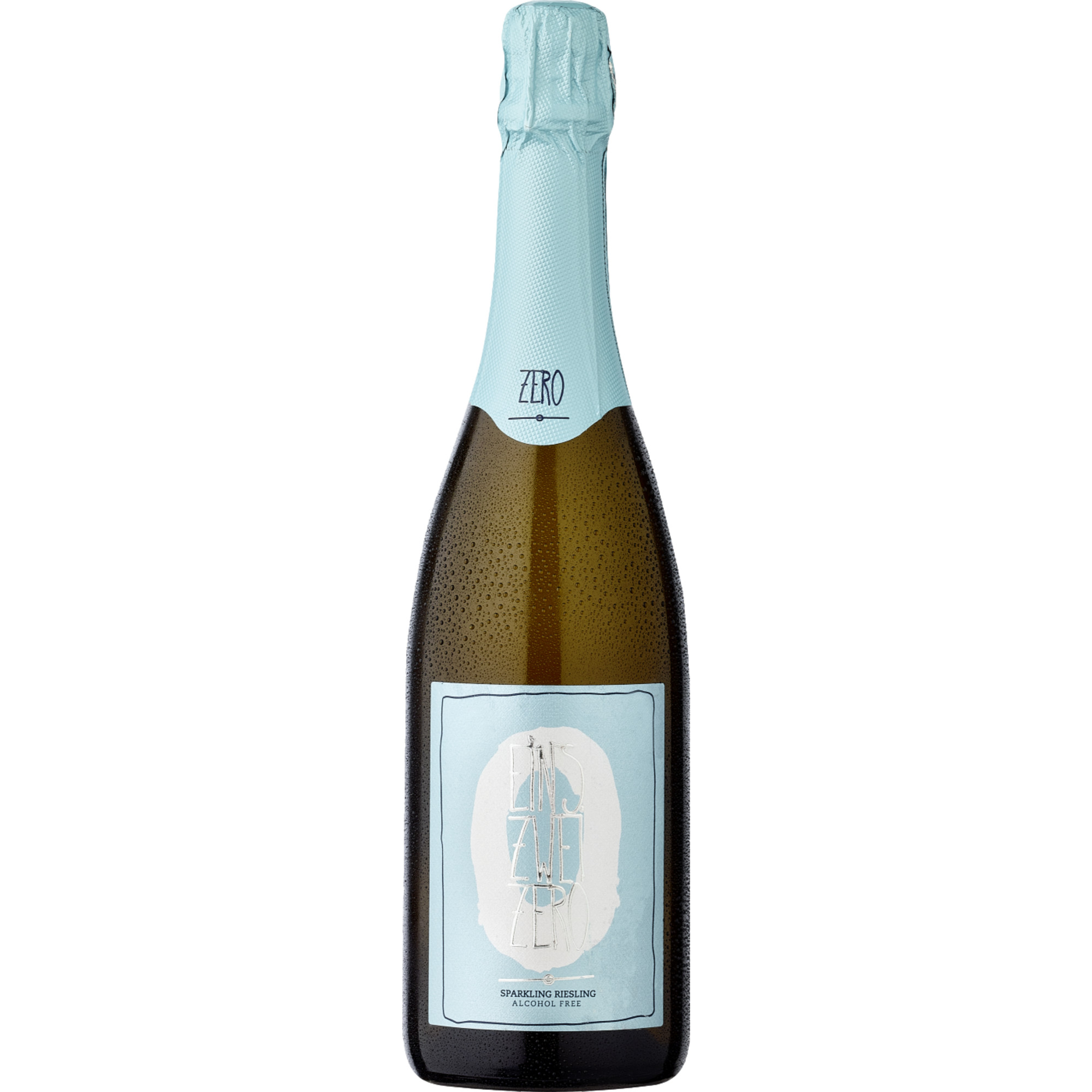 Leitz Eins-Zwei-Zero Sparkling Riesling, Schäumendes Getränk aus entalkoholisiertem Wein, Rheingau, Food