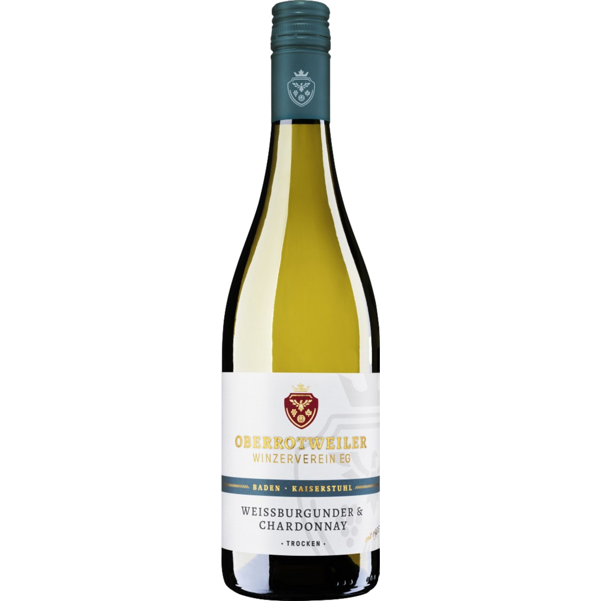 Image of Oberrotweiler Weissburgunder & Chardonnay, Trocken, Baden, Baden, 2024, Weißwein