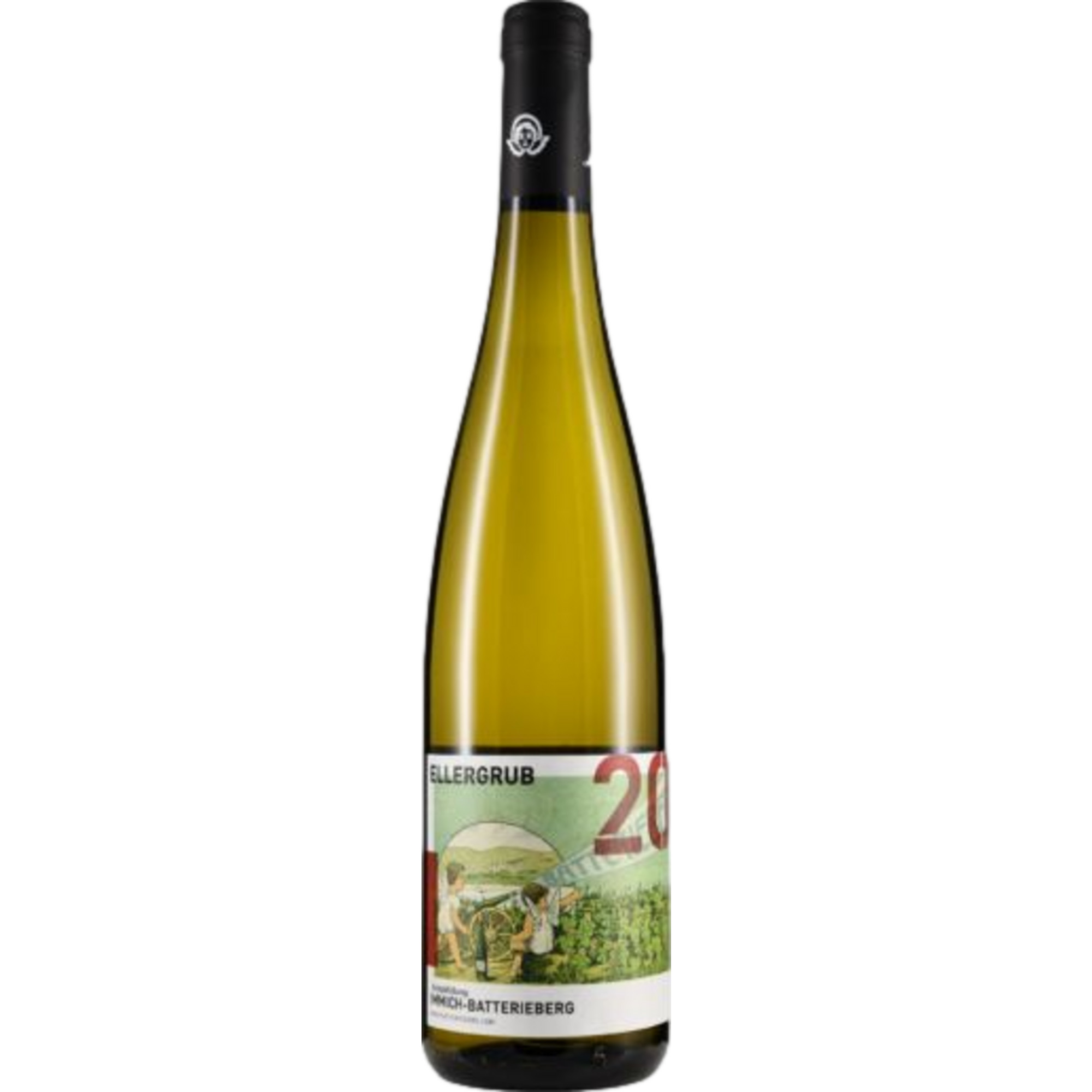Immich-Batterieberg Ellergrub Riesling Erste Lage, Trocken, Mosel, Mosel, 2018, Weißwein