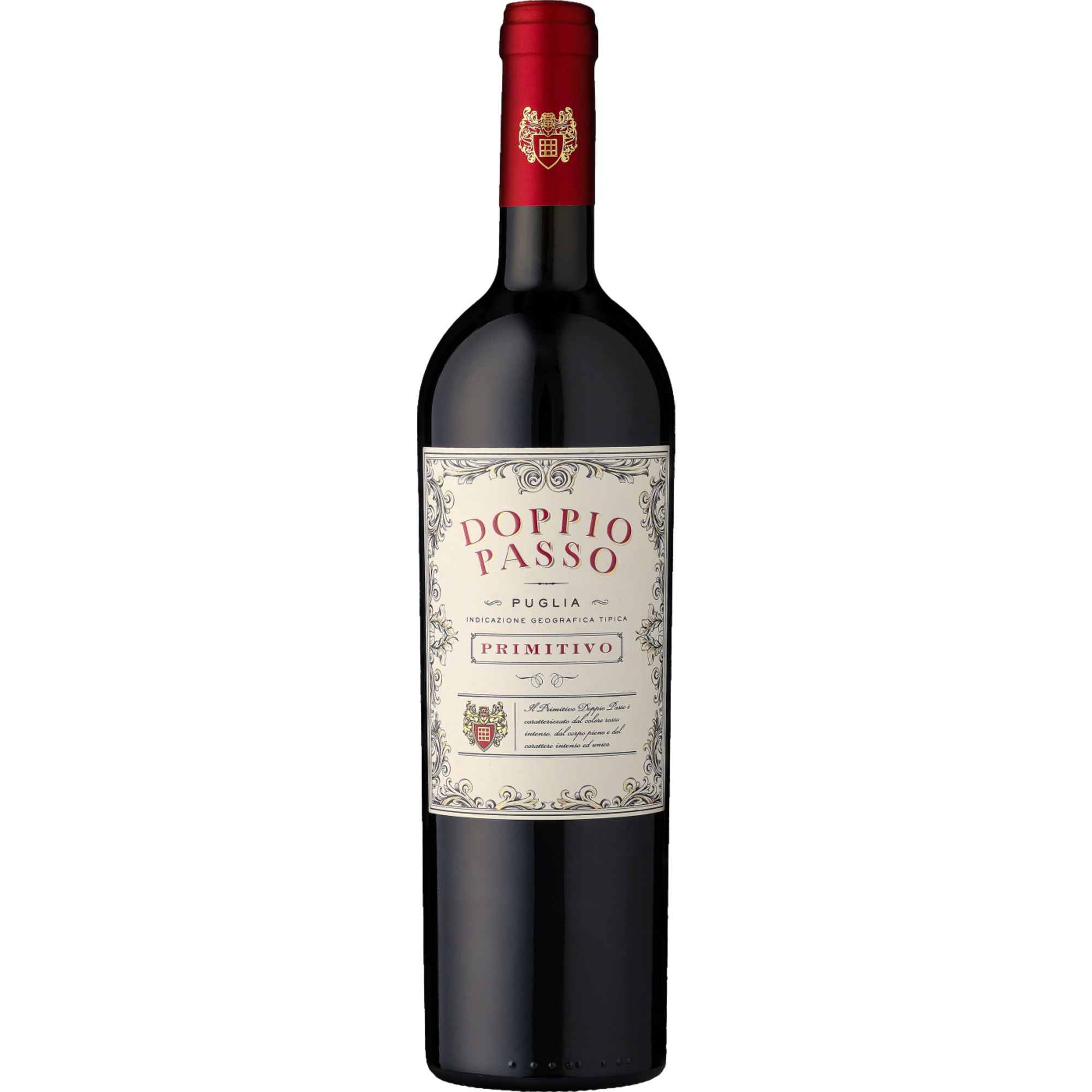 Doppio Passo Primitivo, Puglia IGT, Apulien, 2024, Rotwein