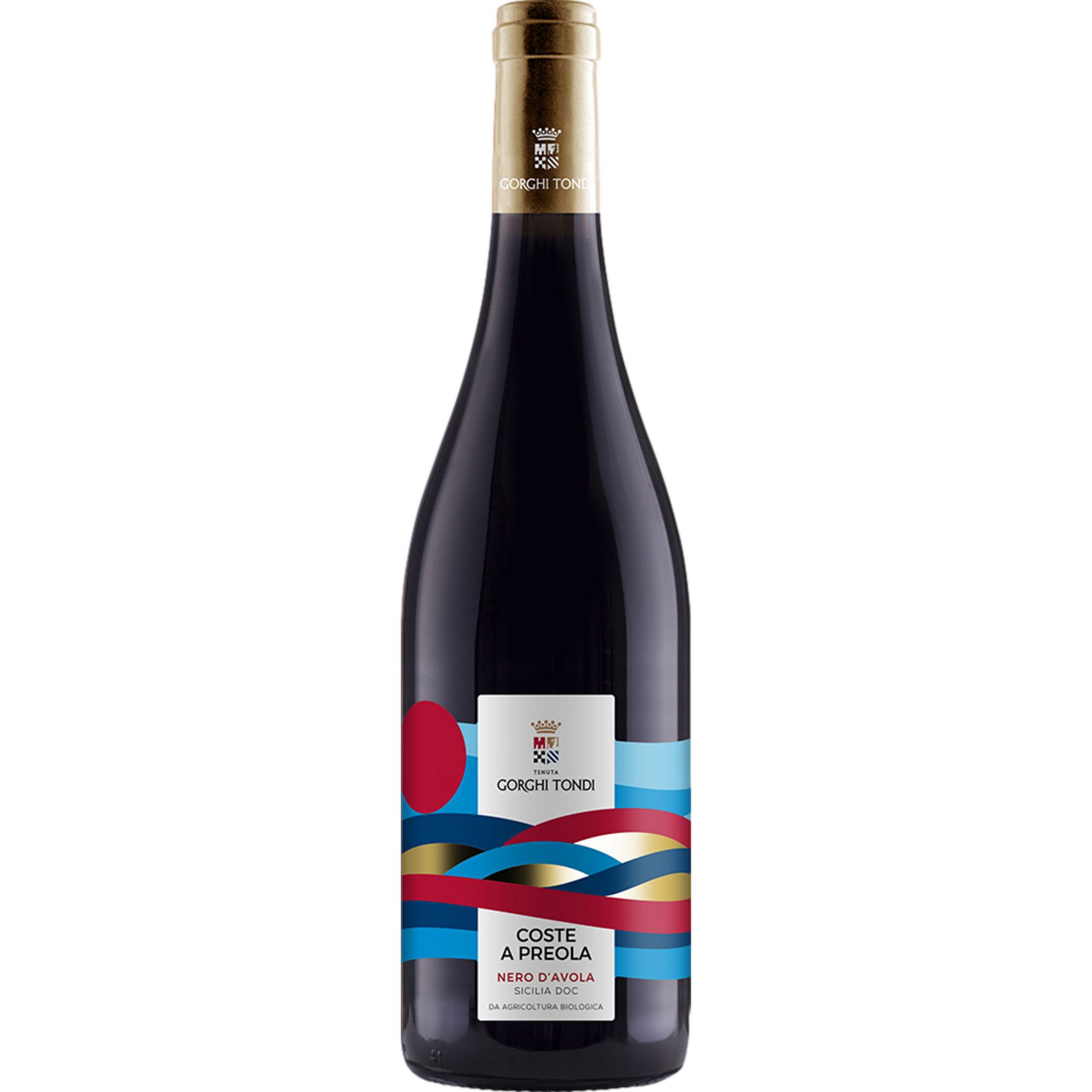 Gorghi Tondi Nero d'Avola Coste a Preola, Sicilia DOC, Sizilien, 2023, Rotwein