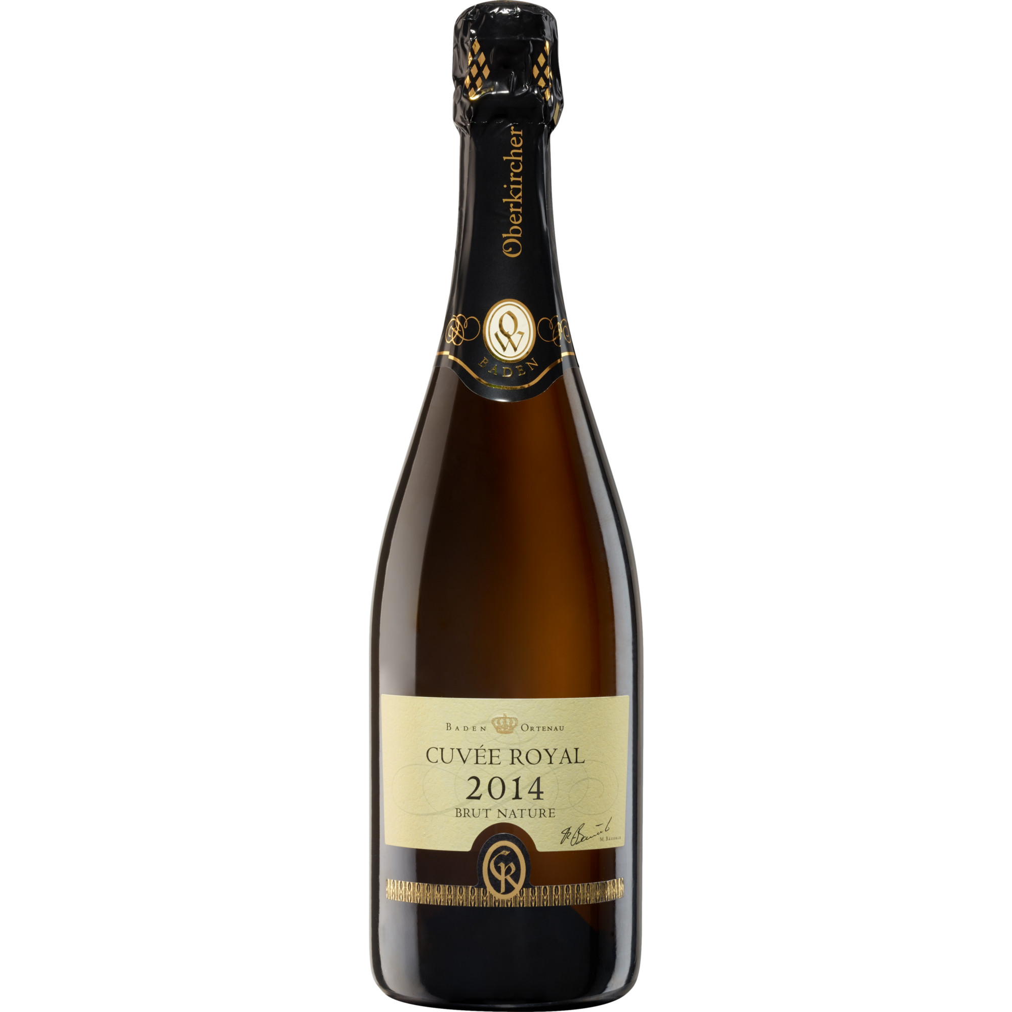 Image of Oberkircher Collection Royal, Brut Nature, Baden, Baden, 2015, Schaumwein