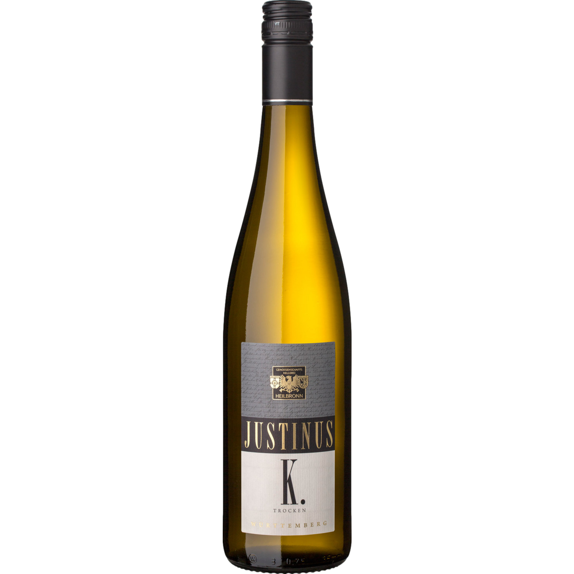 Justinus K. Weißwein, Trocken, Württemberg, Württemberg, 2023, Weißwein