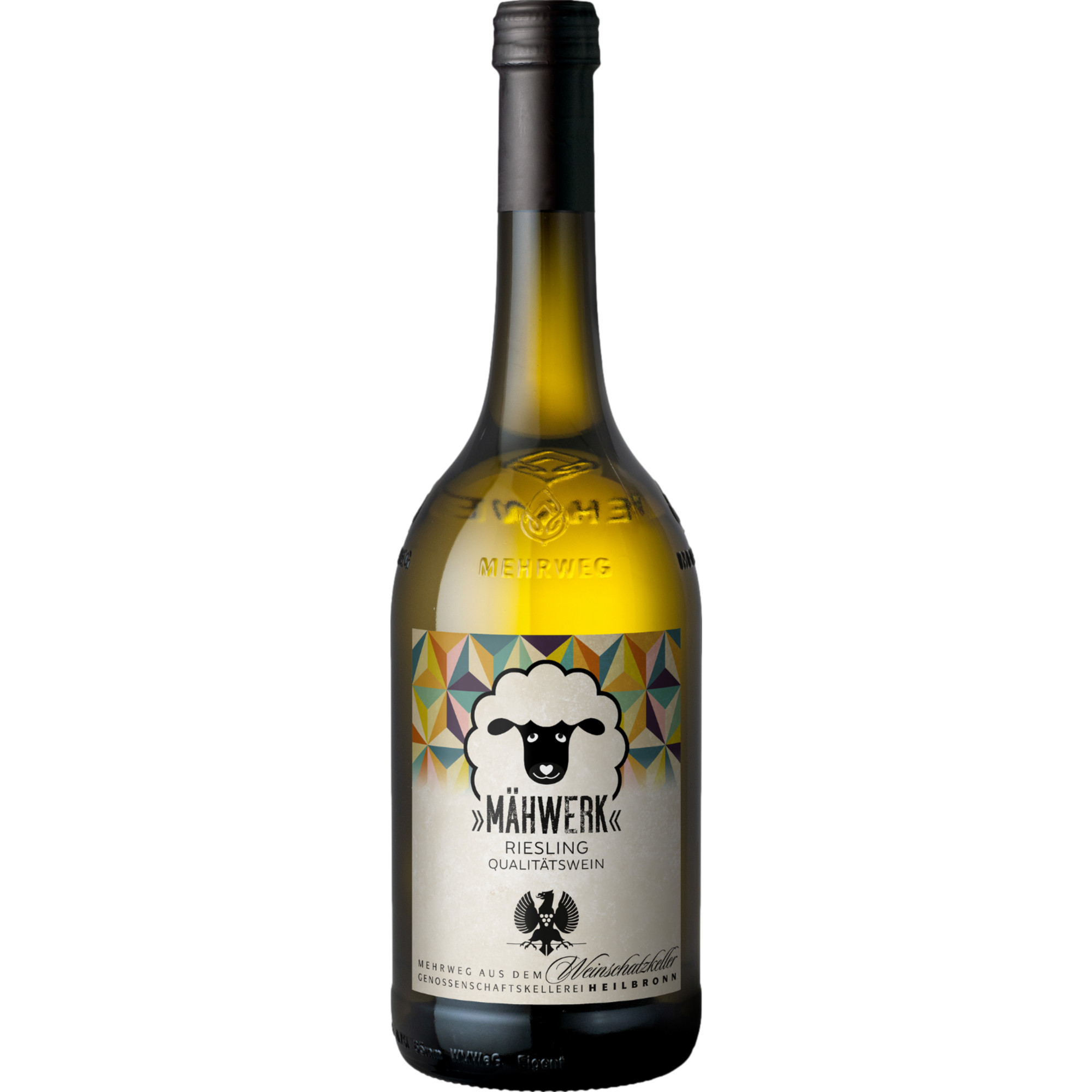 Genossenschaftskellerei Heilbronn Mähwerk Riesling, Trocken, Württemberg, Württemberg, 2024, Weißwein