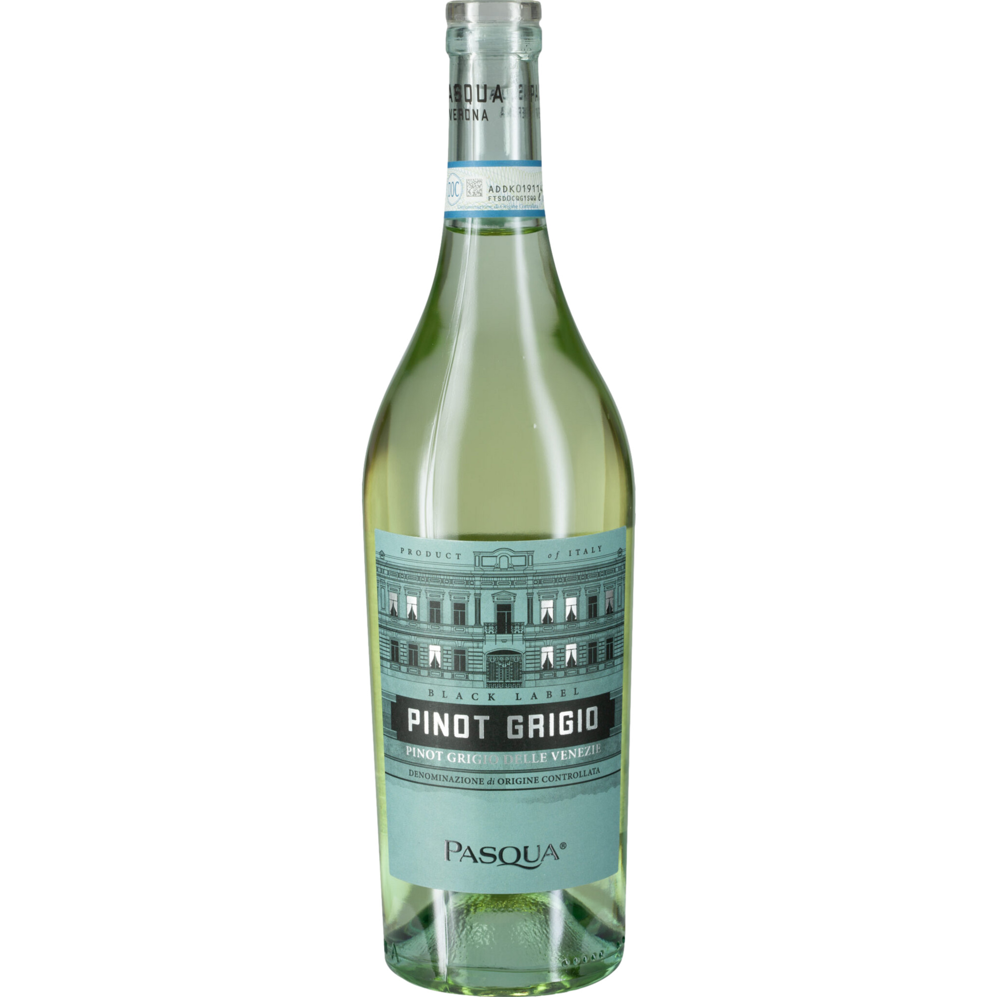 Pasqua Black Label Pinot Grigio, Delle Venezie DOC, Venetien, 2024, Weißwein
