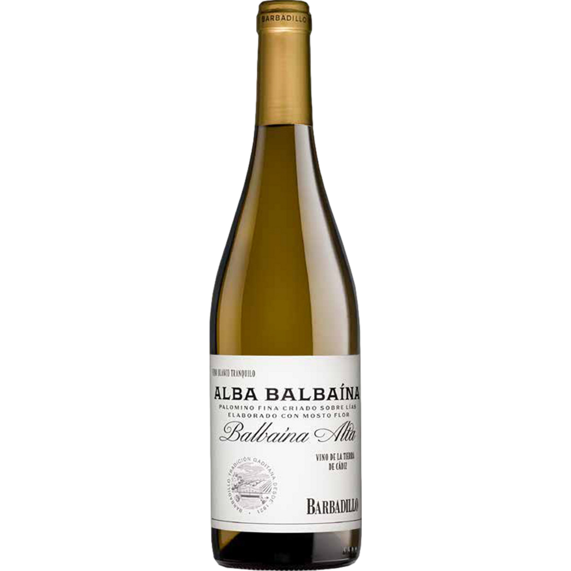 Bodegas Barbadillo Barbadillo Alba Balbaina, Vino de Tierra de Cadiz, Sherry/Jerez, 2022, Weißwein