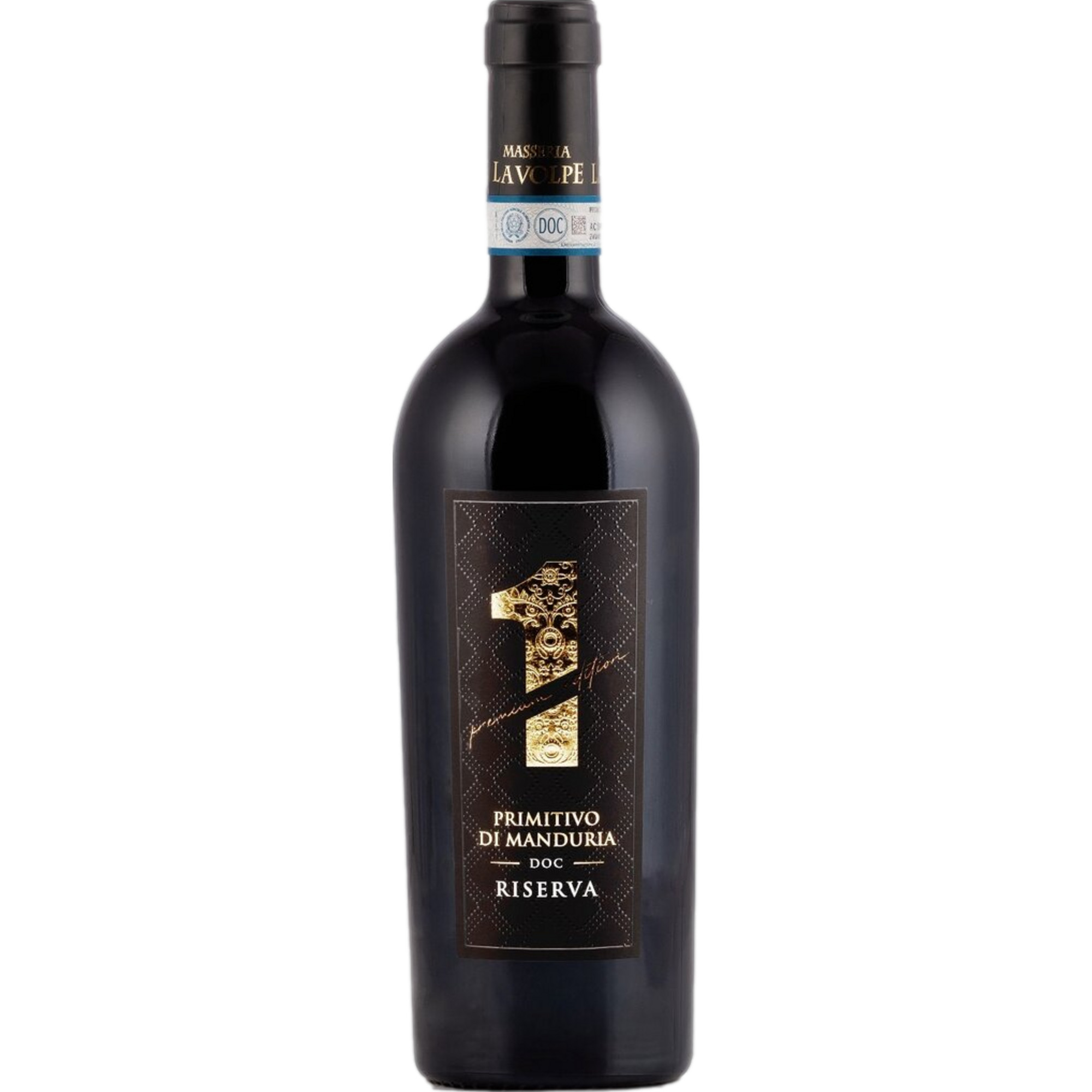 1 Uno Primitivo di Manduria Premium Edition, Primitivo di Manduria Riserva DOC, Apulien, 2021, Rotwein