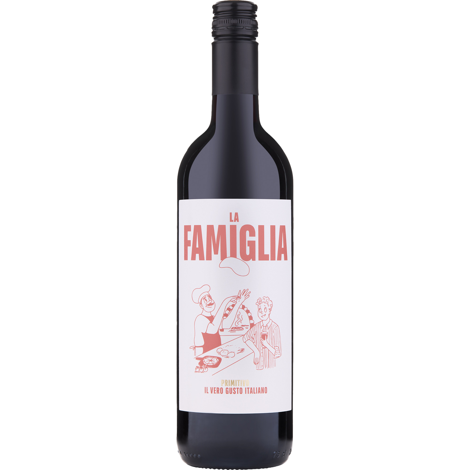 Minini La Famiglia Primitivo, Apulien IGT, Apulien, 2023, Rotwein