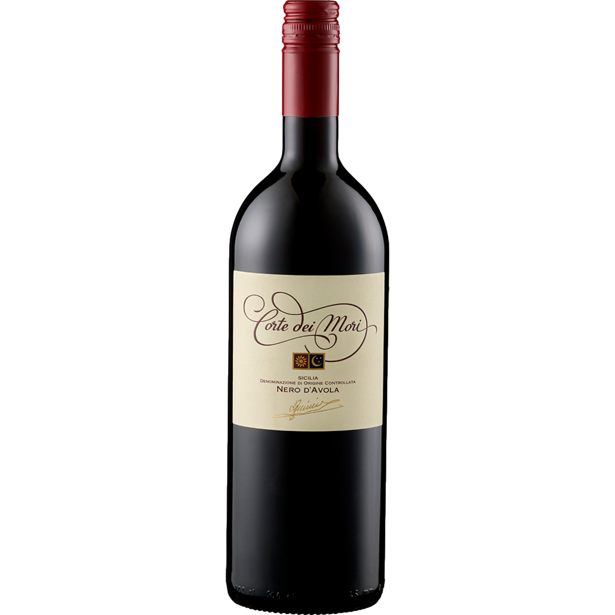 Nero d'Avola, Sicilia DOC, 1,0 L, Sizilien, 2023, Rotwein