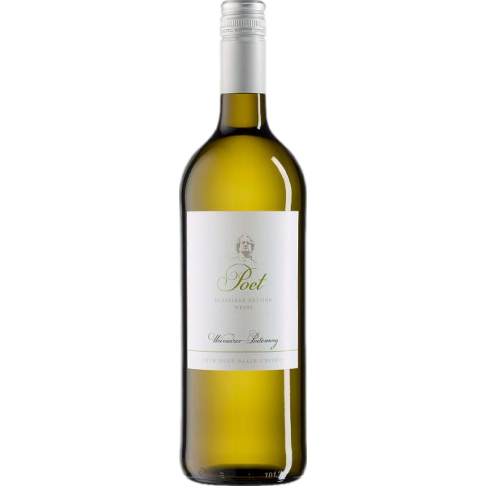 Weinhaus Freyburg Poet Weiß, Halbtrocken, Saale-Unstrut, 1 Liter, Saale-Unstrut, Weißwein