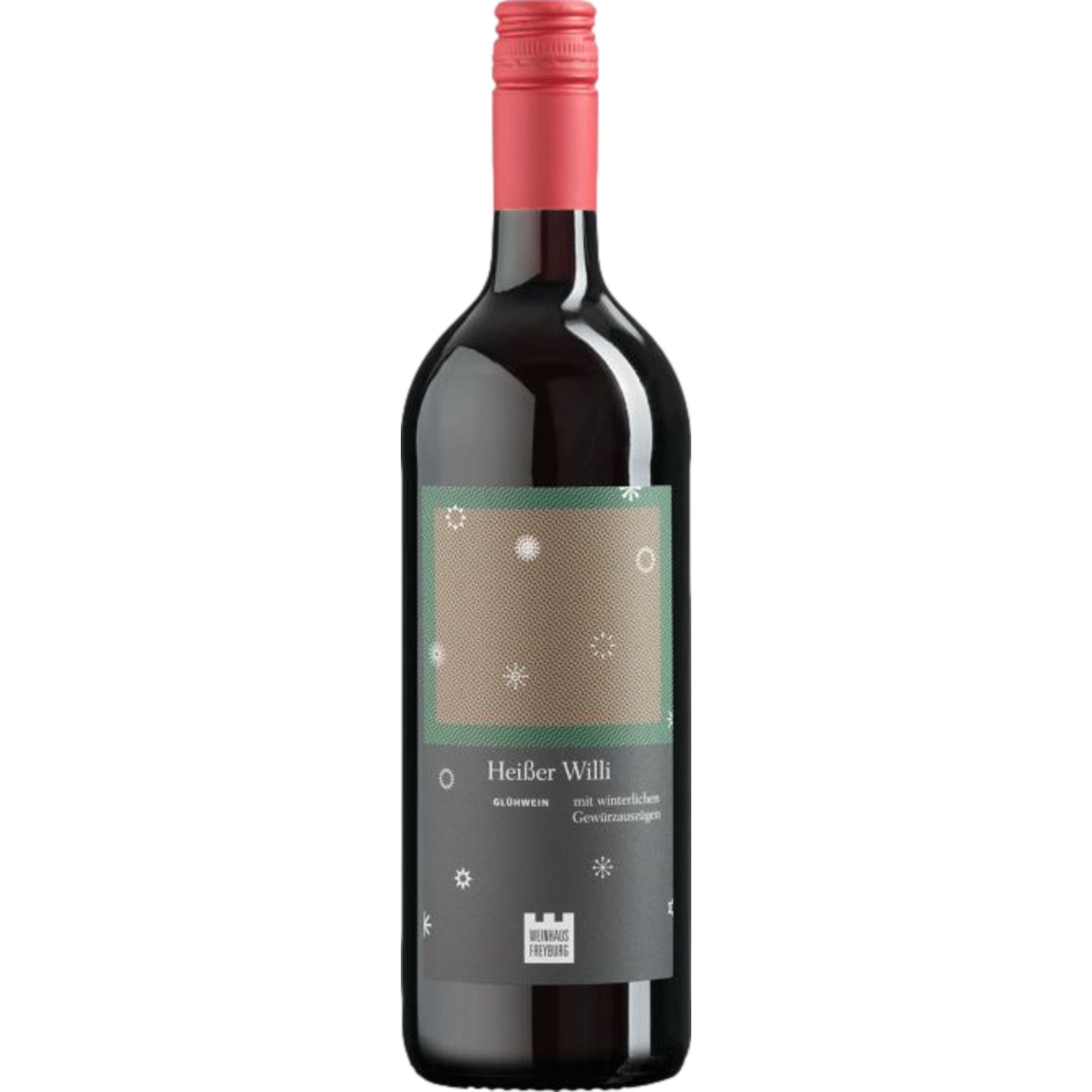 Weinhaus Freyburg Heißer Willi Glühwein, Aromatisiertes weinhaltiges Getränk, 1 Liter, Saale-Unstrut, Rotwein