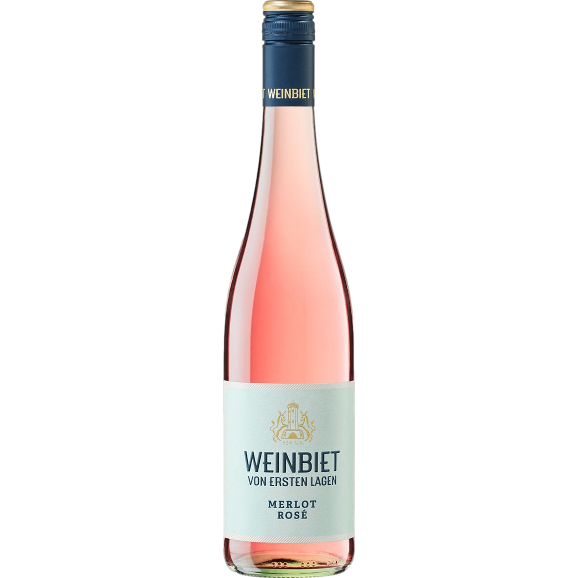 Weinbiet Von Ersten Lagen Merlot Rosé, Trocken, Pfalz, Pfalz, 2024, Roséwein