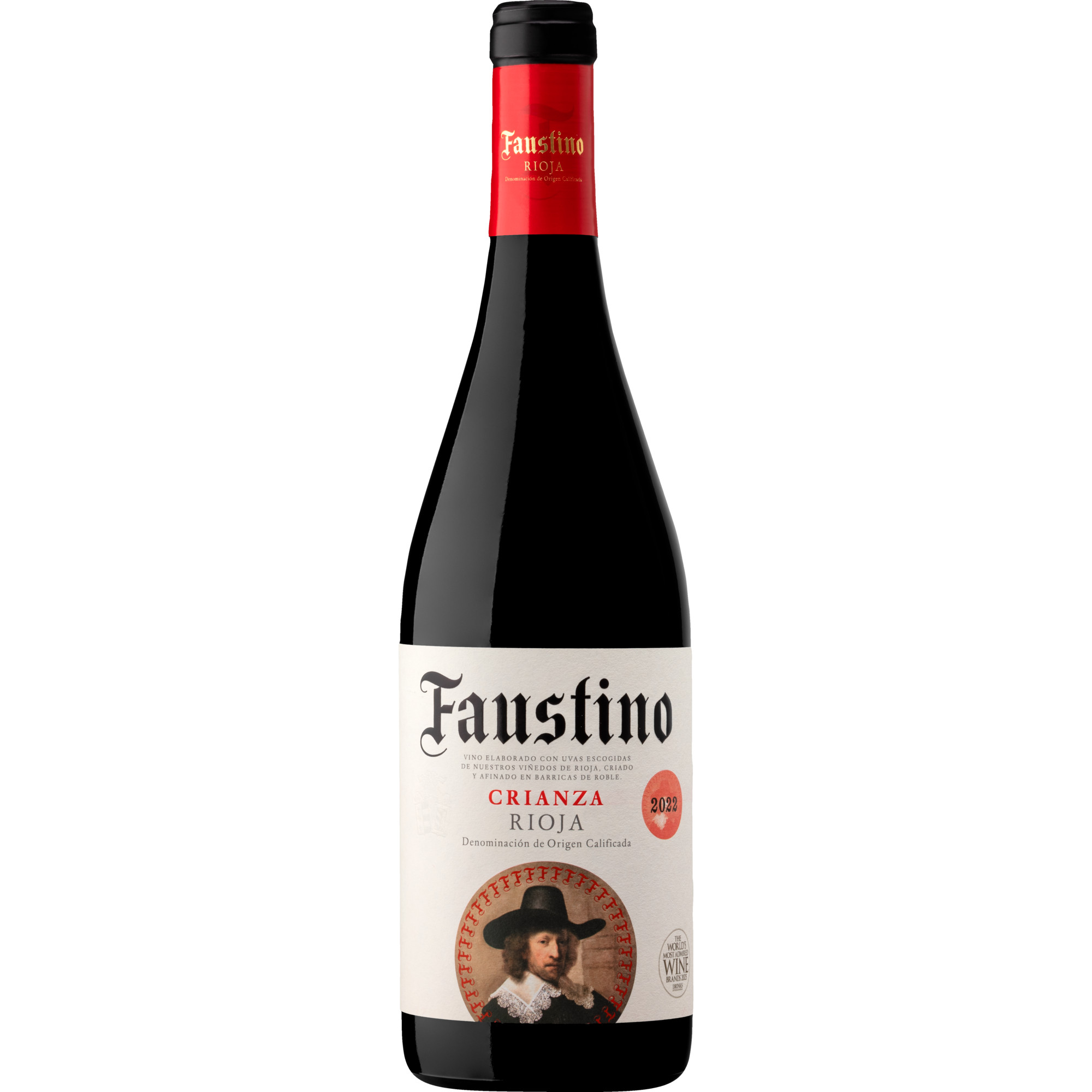 Faustino Rioja Crianza, Rioja DOCa, Rioja, 2022, Rotwein