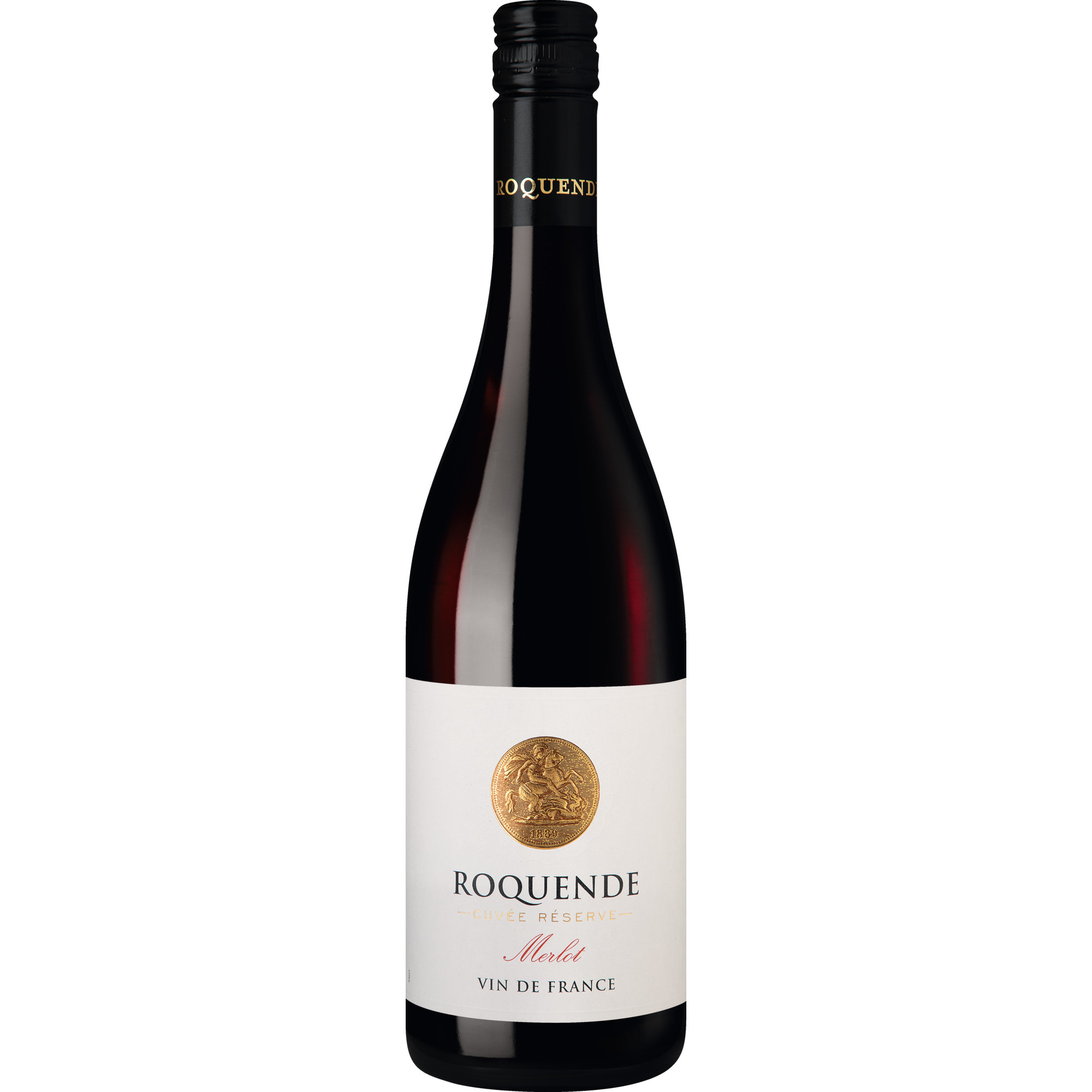 Roquende Merlot, Vin de France, Vin de France, 2024, Rotwein