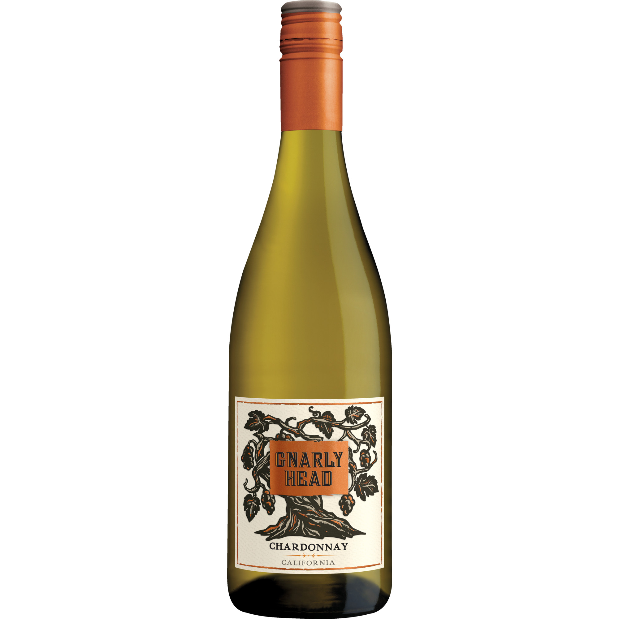 Gnarly Head Chardonnay, California, Kalifornien, 2022, Weißwein