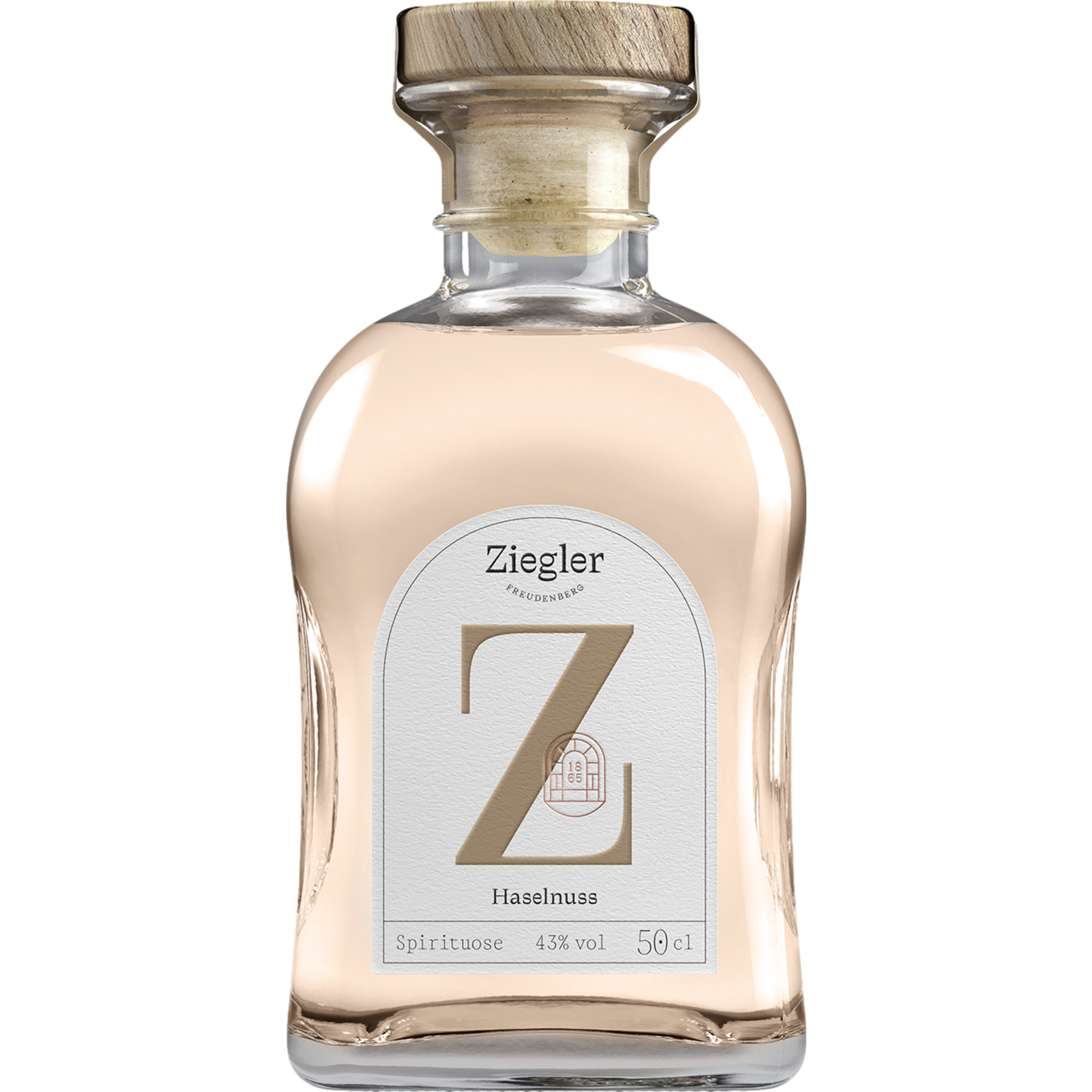 Image of Ziegler Haselnuss Geist, Deutschland, 0,5 L, 43% Vol., Spirituosen