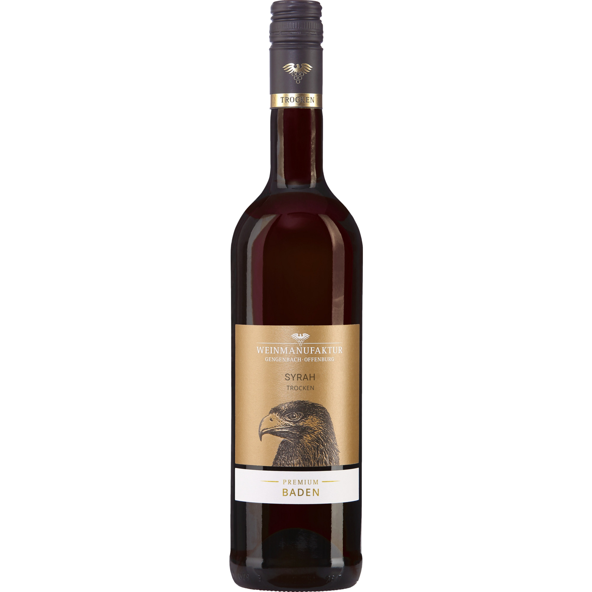 Weinmanufaktur Gengenbach-Offenburg Premium Syrah, Trocken, Baden, Baden, 2022, Rotwein