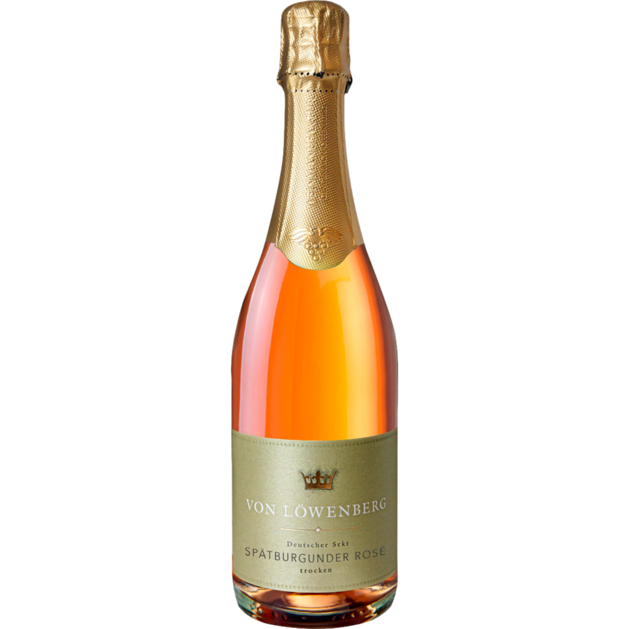 Von Löwenberg Spätburgunder Rosé Sekt, Trocken, Baden, Baden, 2023, Schaumwein - Sekt & Crémant