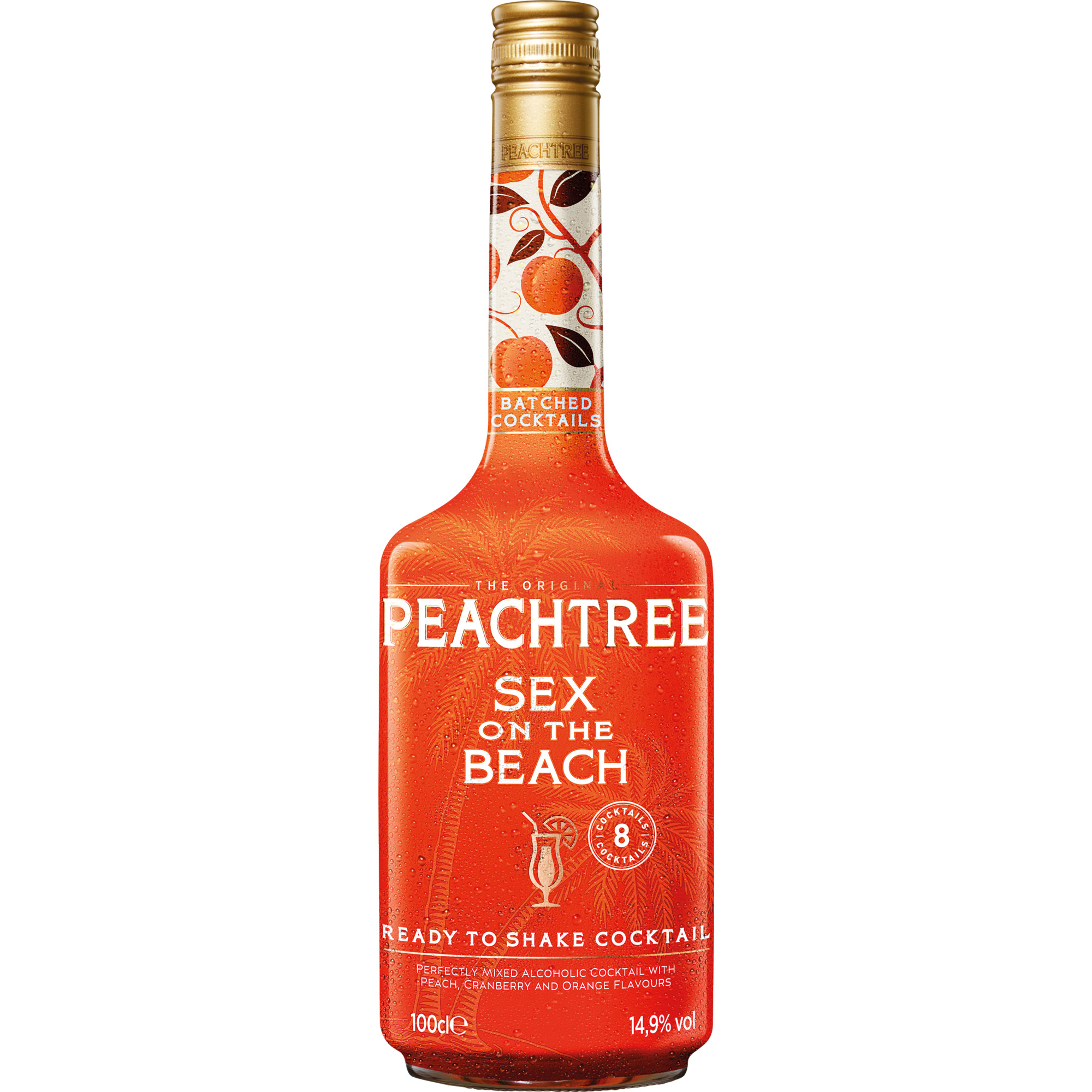 De Kuyper Peachtree Sex on the Beach, 1 L, 14,9% Vol., Spirituosen