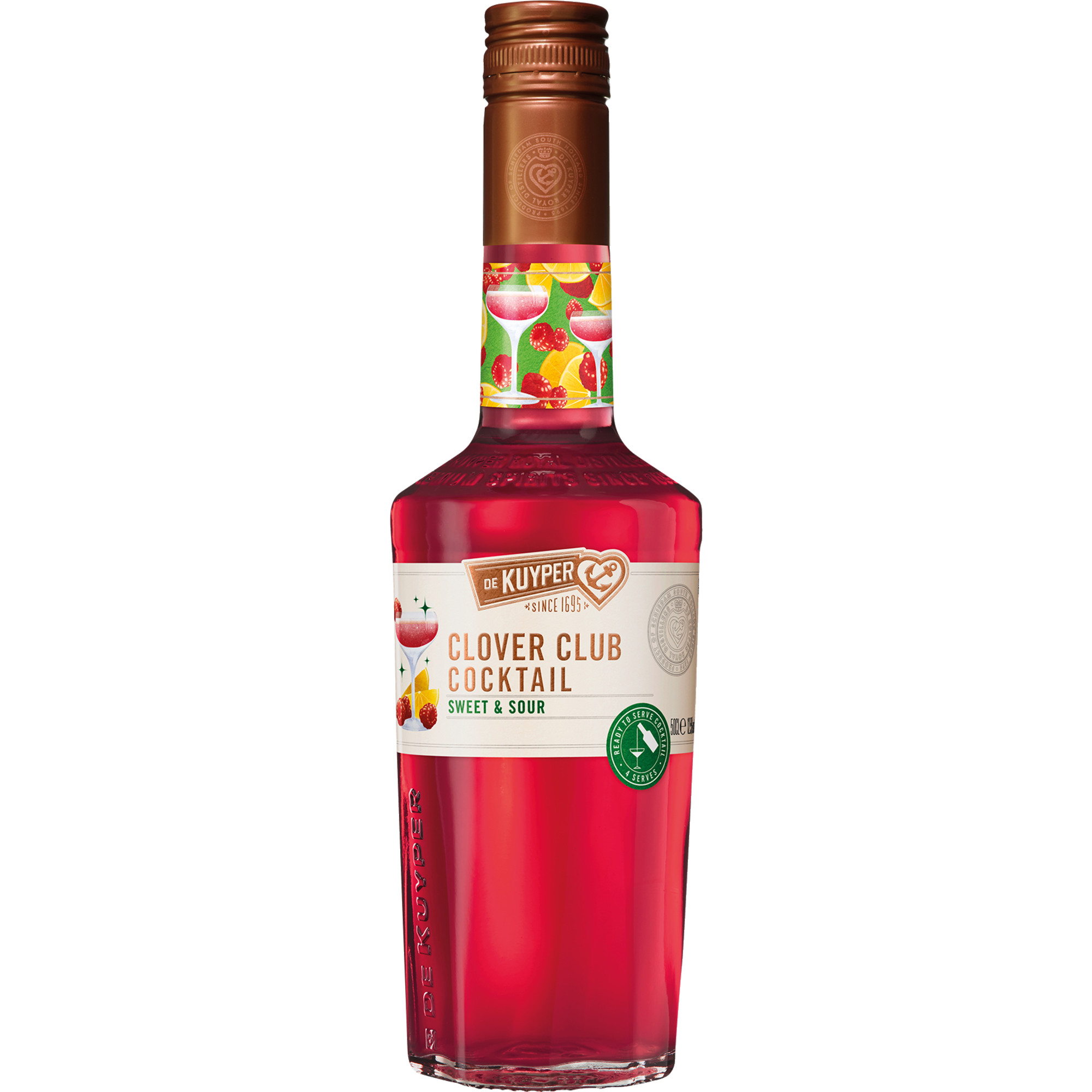 De Kuyper Clover Club 0,5L, 0,5L, 12,5% Vol., Spirituosen