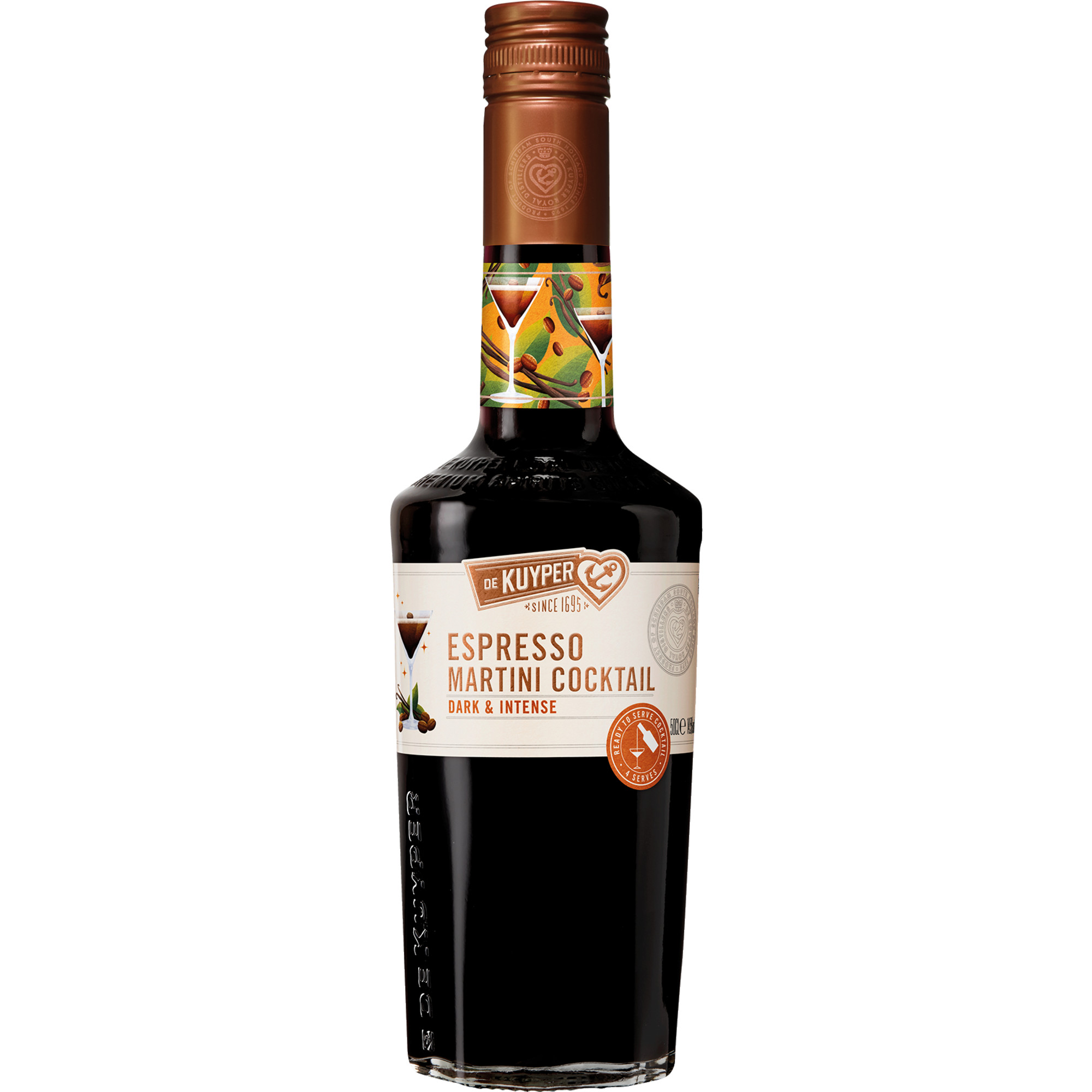 De Kuyper Espresso Martini, 0,5L, 14,5% Vol., Spirituosen