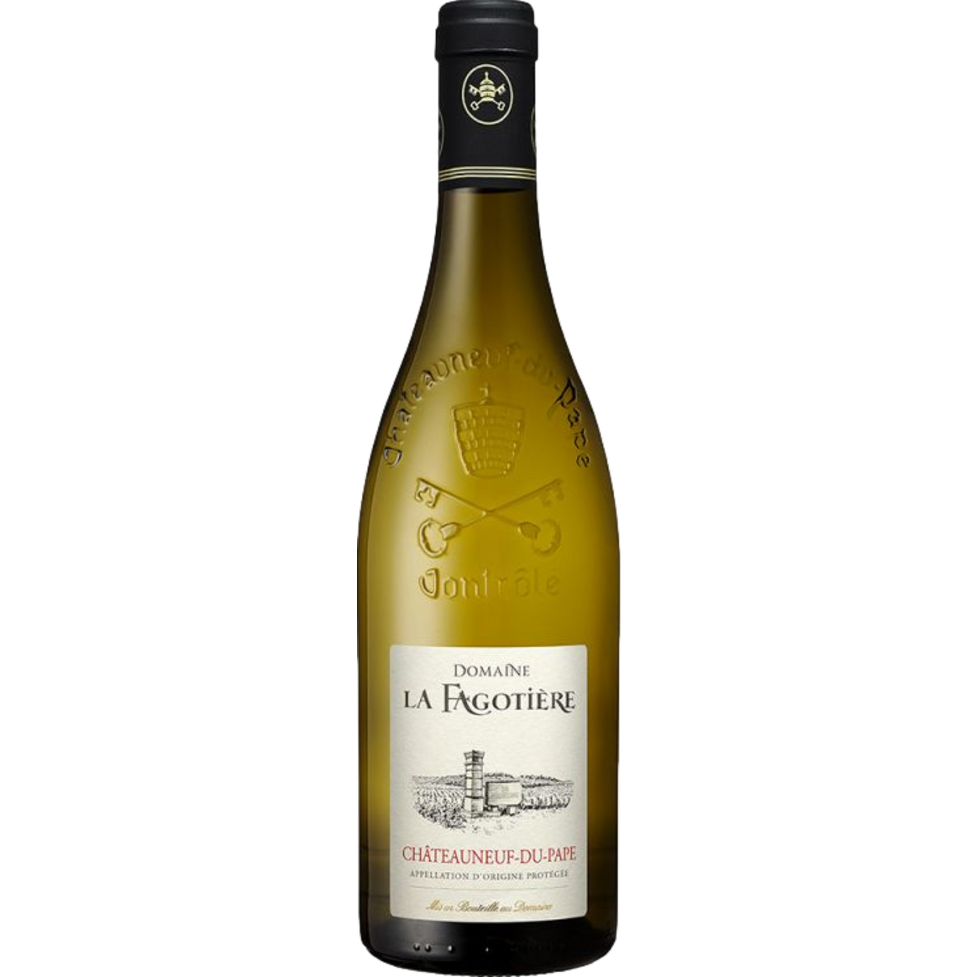 Domaine La Fagotière Châteauneuf-du-Pape Blanc, Châteauneuf-du-Pape AOP, Rhône, 2022, Weißwein