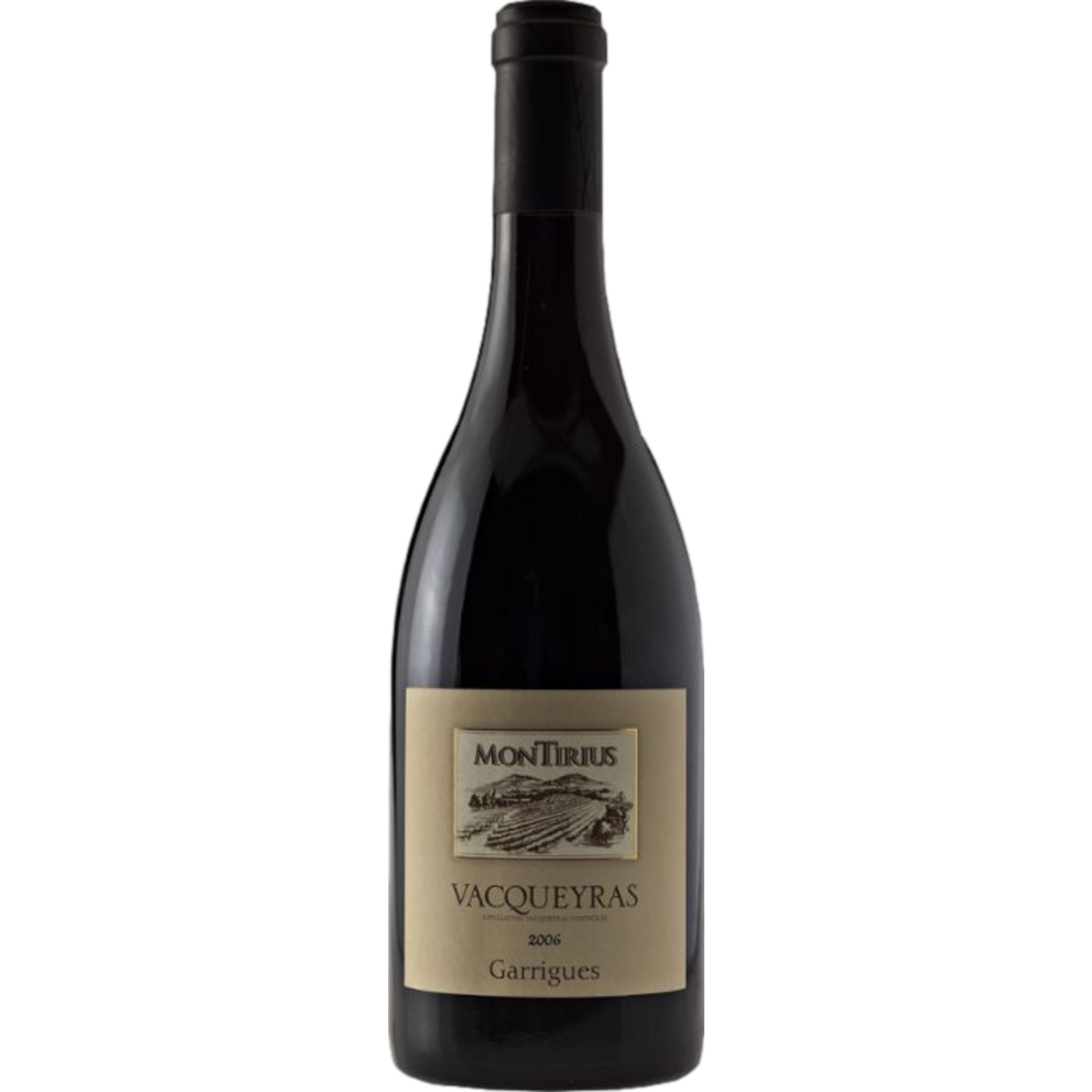 Domaine Montirius Garrigues, Vacqueyras AOP, Rhône, 2019, Rotwein
