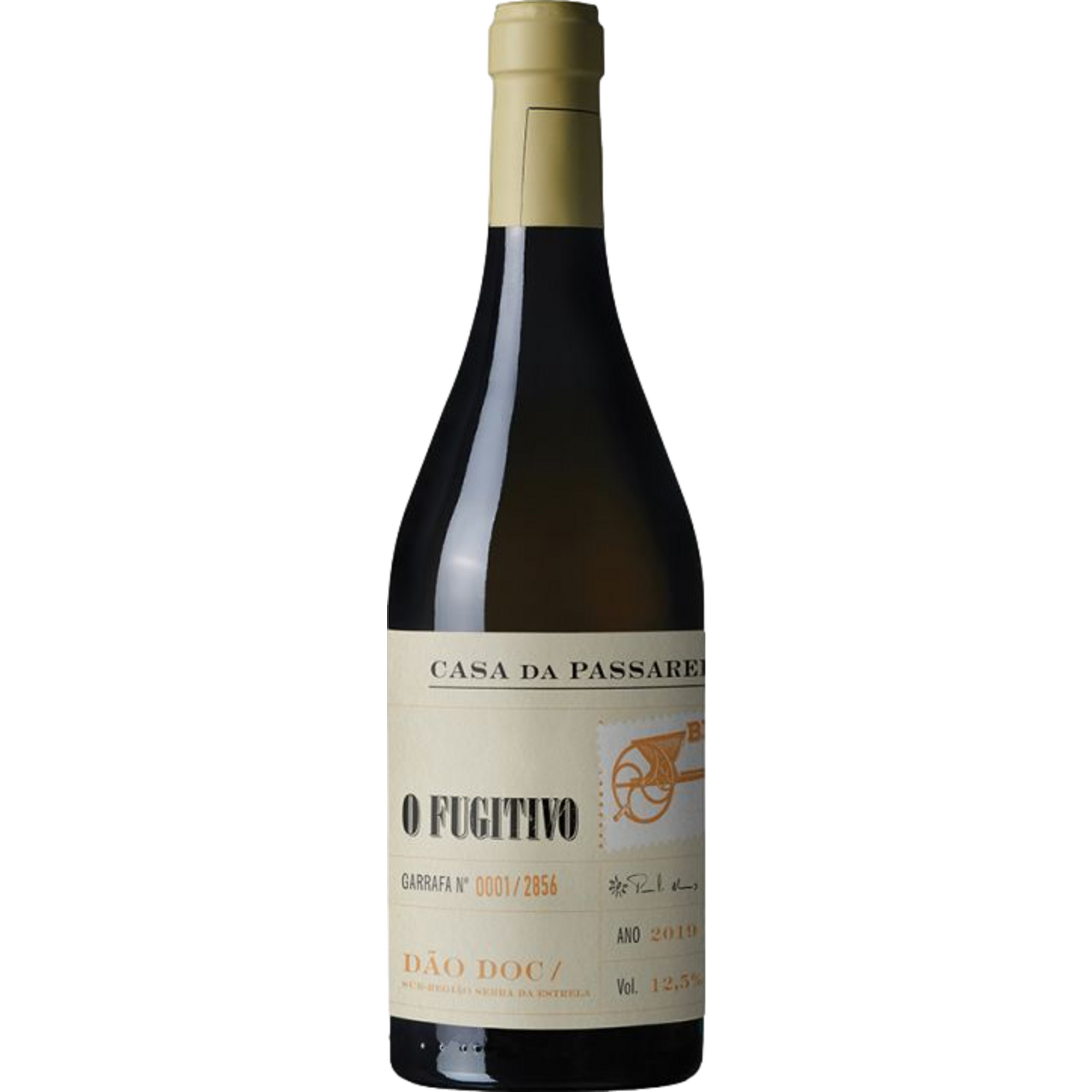Casa da Passarella O Fugitivo Branco Curtimenta, Dão DOC, Dão, 2019, Weißwein