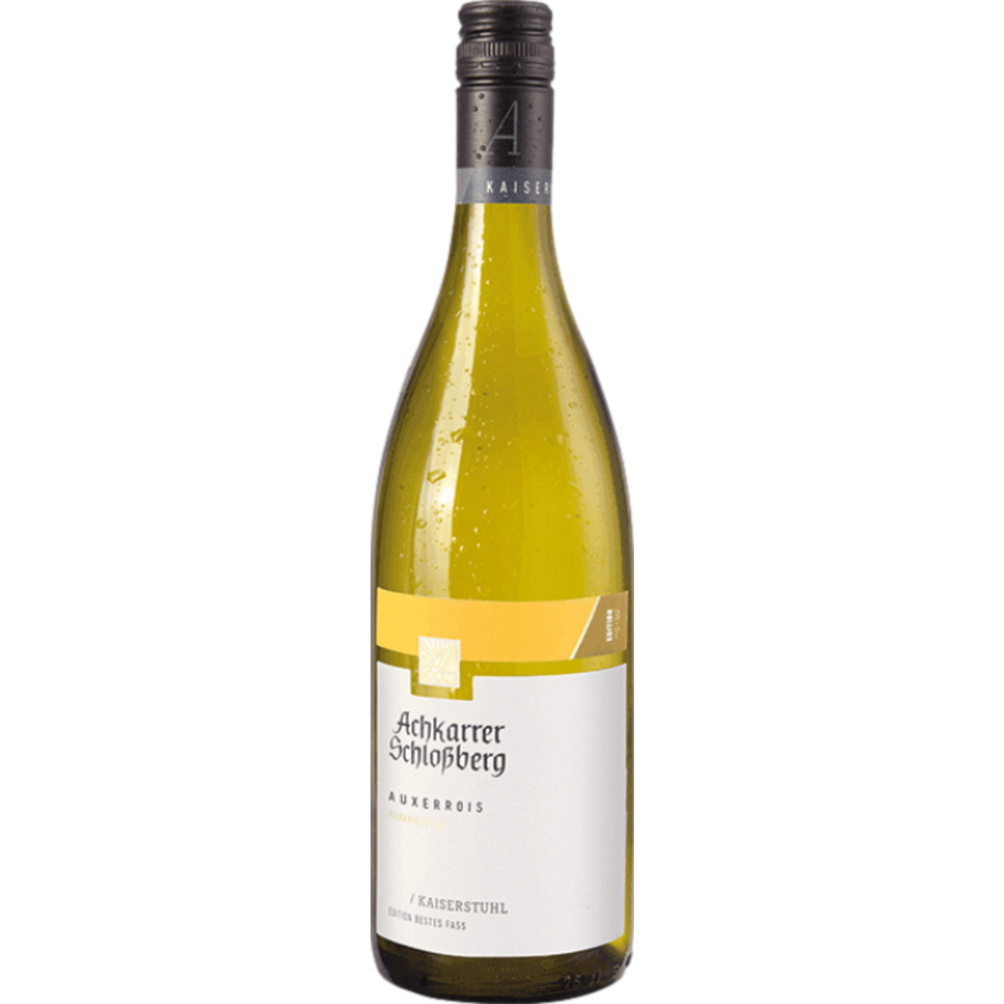 Achkarrer Schlossberg Auxerrois Qualitätswein, Trocken, Baden, Baden, 2023, Weißwein