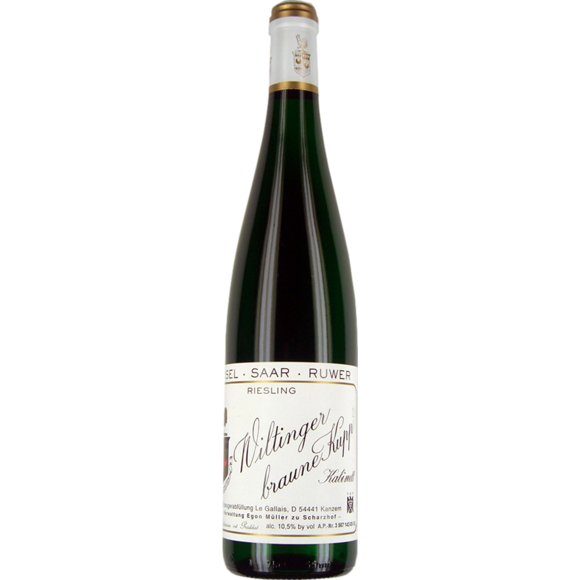 Wiltinger Braune Kupp Riesling Spätlese Le Gallais, Fruchtsüß, Mosel, Mosel, 2021, Weißwein