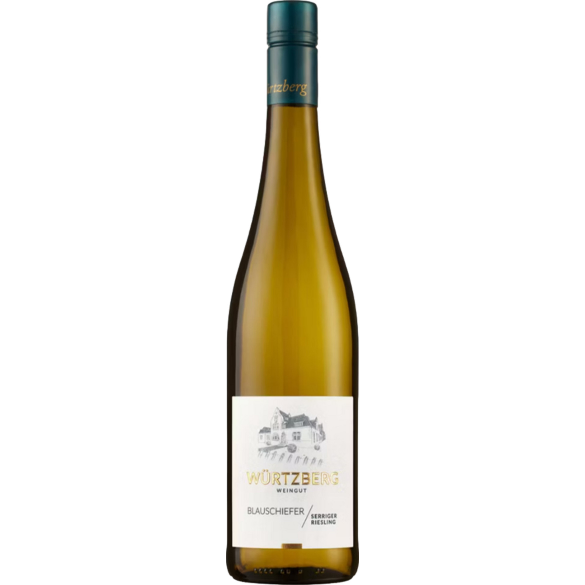 Würtzberg Blauschiefer Riesling, Feinherb, Mosel, Mosel, 2023, Weißwein