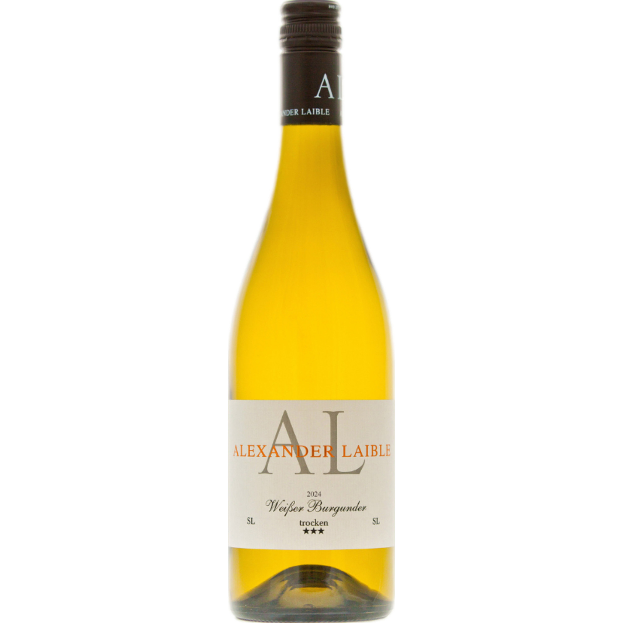 Alexander Laible Weißer Burgunder SL ***, Trocken, Baden, Baden, 2024, Weißwein