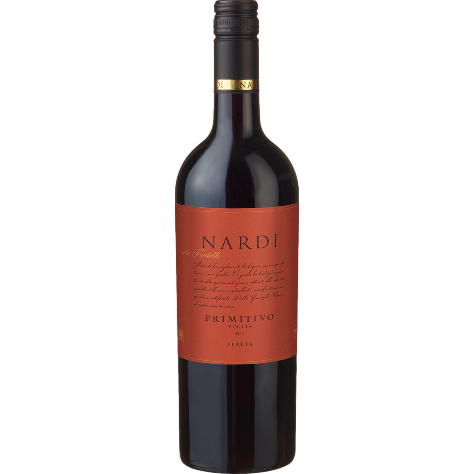 NARDI Primitivo, Puglia IGP, Apulien, Rotwein