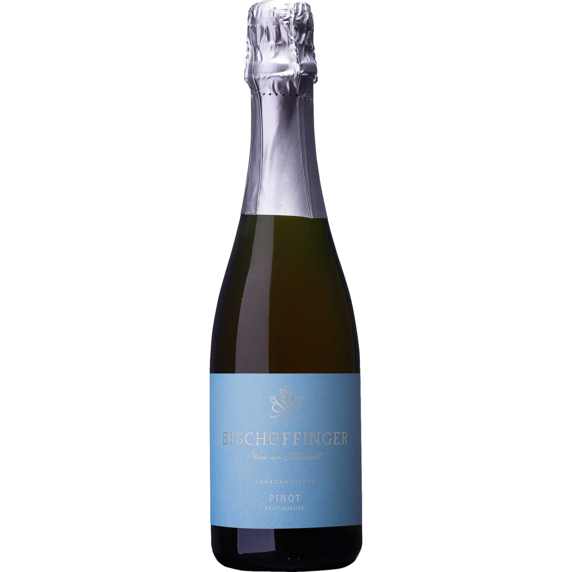 Bischoffinger Pinot Brut Nature, Brut Nature, Baden, 0,375 L, Baden, 2024, Schaumwein - Sekt & Crémant