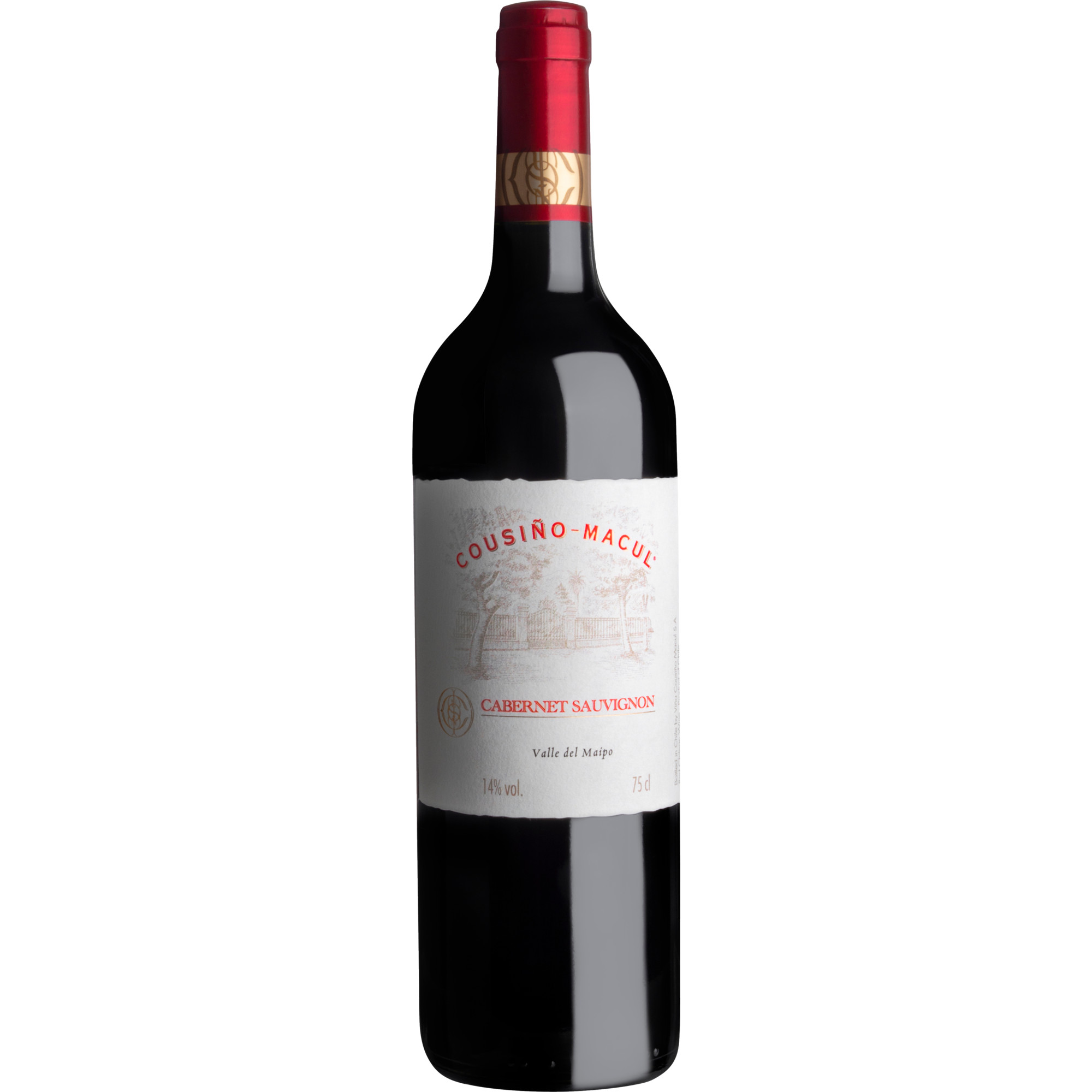 Cousiño-Macul Cabernet Sauvignon, Valle del Maipo, Maipo Valley, 2022, Rotwein