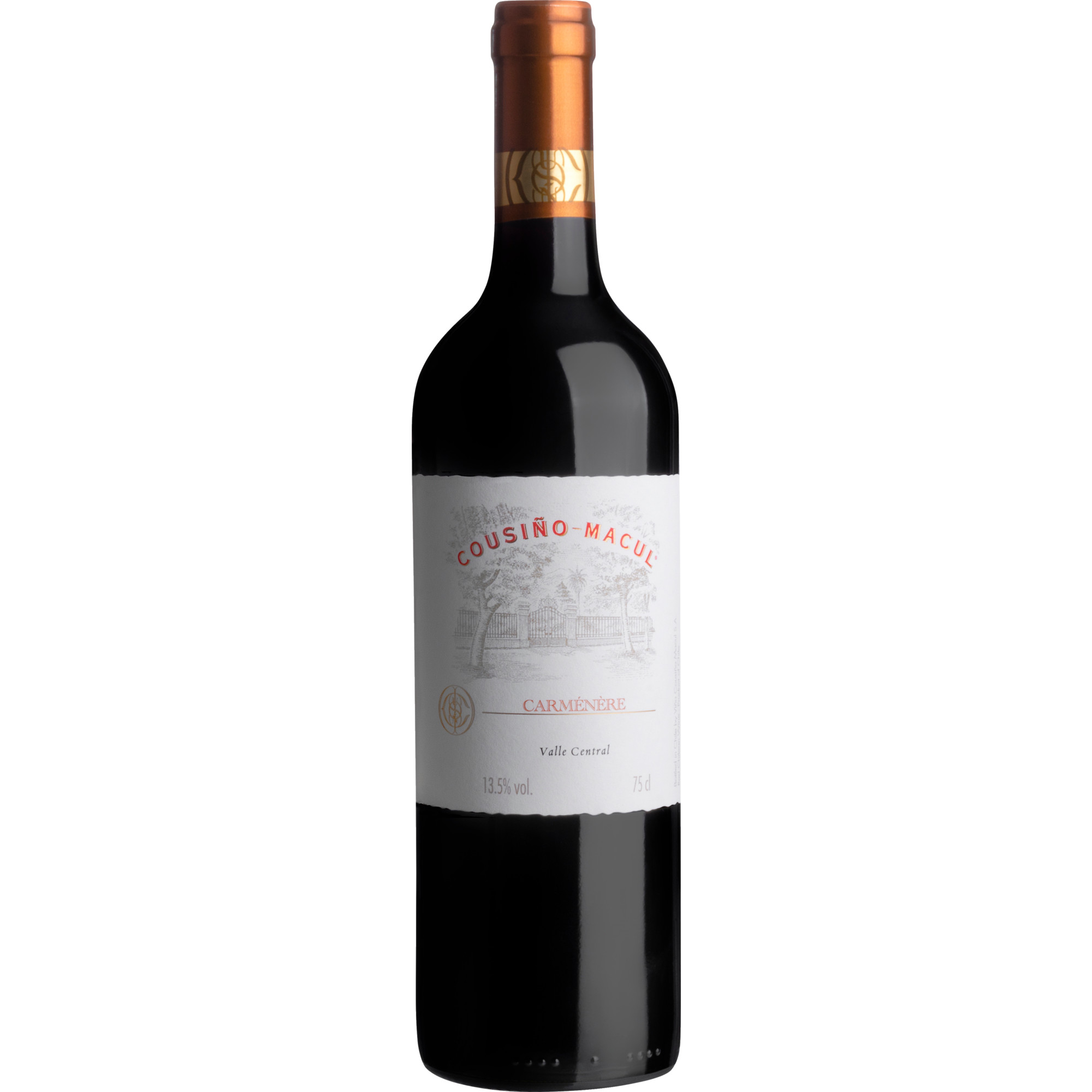 Cousiño-Macul  Carménère, Valle del Maipo, Maipo Valley, 2023, Rotwein