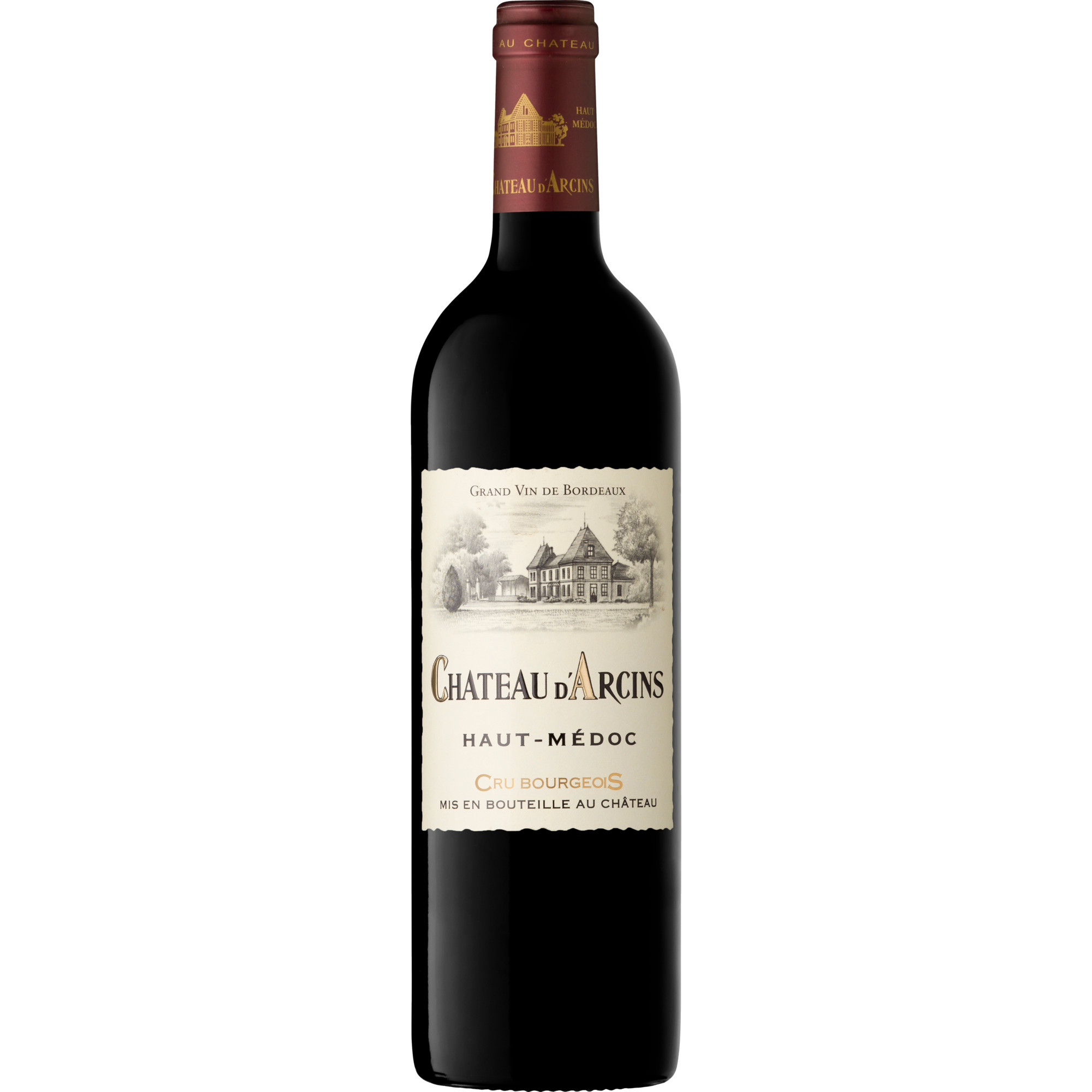 Château d‘Arcins Haut-Médoc, Haut-Médoc AOP, Bordeaux, 2021, Rotwein