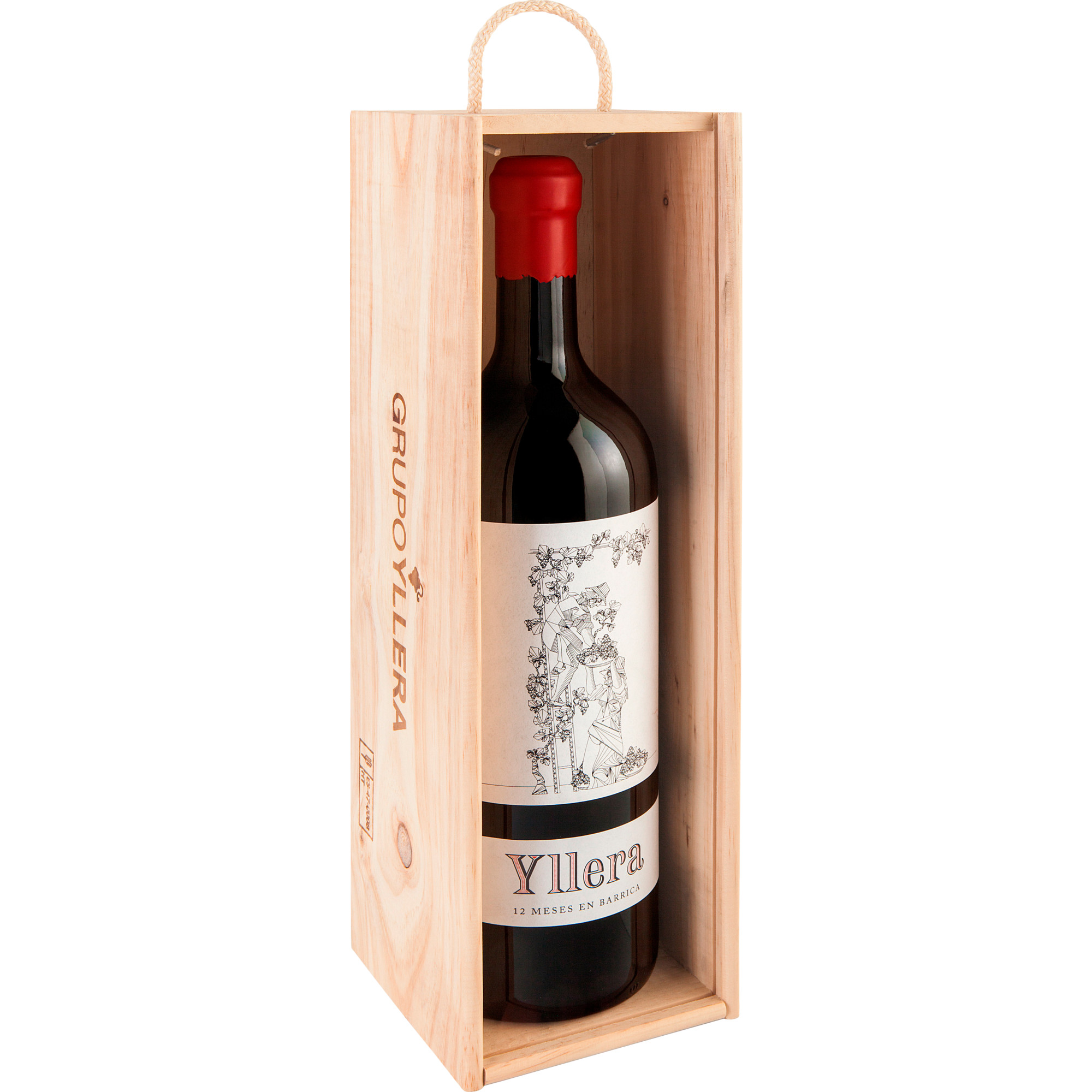 Yllera Crianza, Vino de la Tierra Castilla y Léon, Magnum, Kastilien - León, 2019, Rotwein