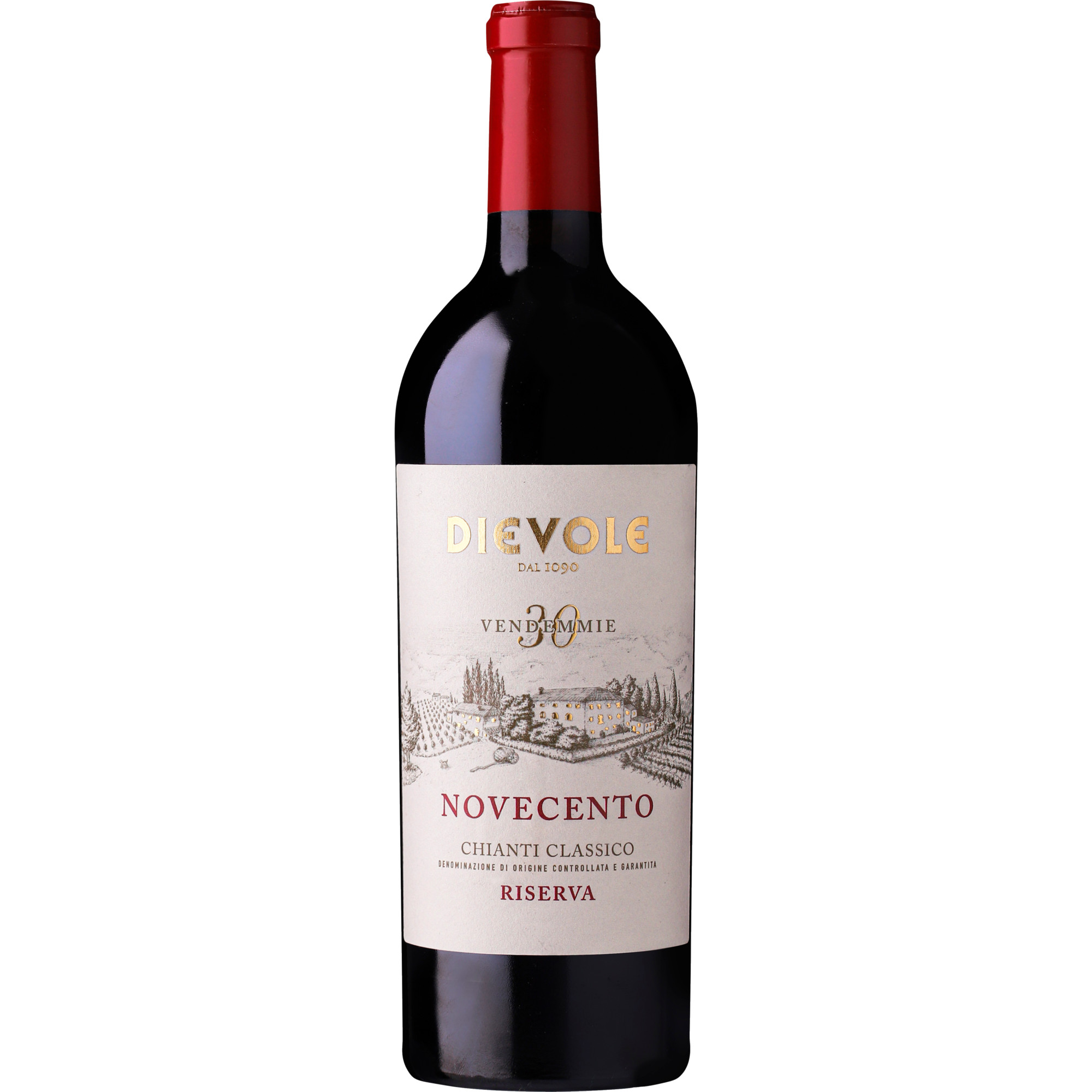 Dievole Novecento Riserva, Chianti Classico DOCG, Toskana, 2021, Rotwein