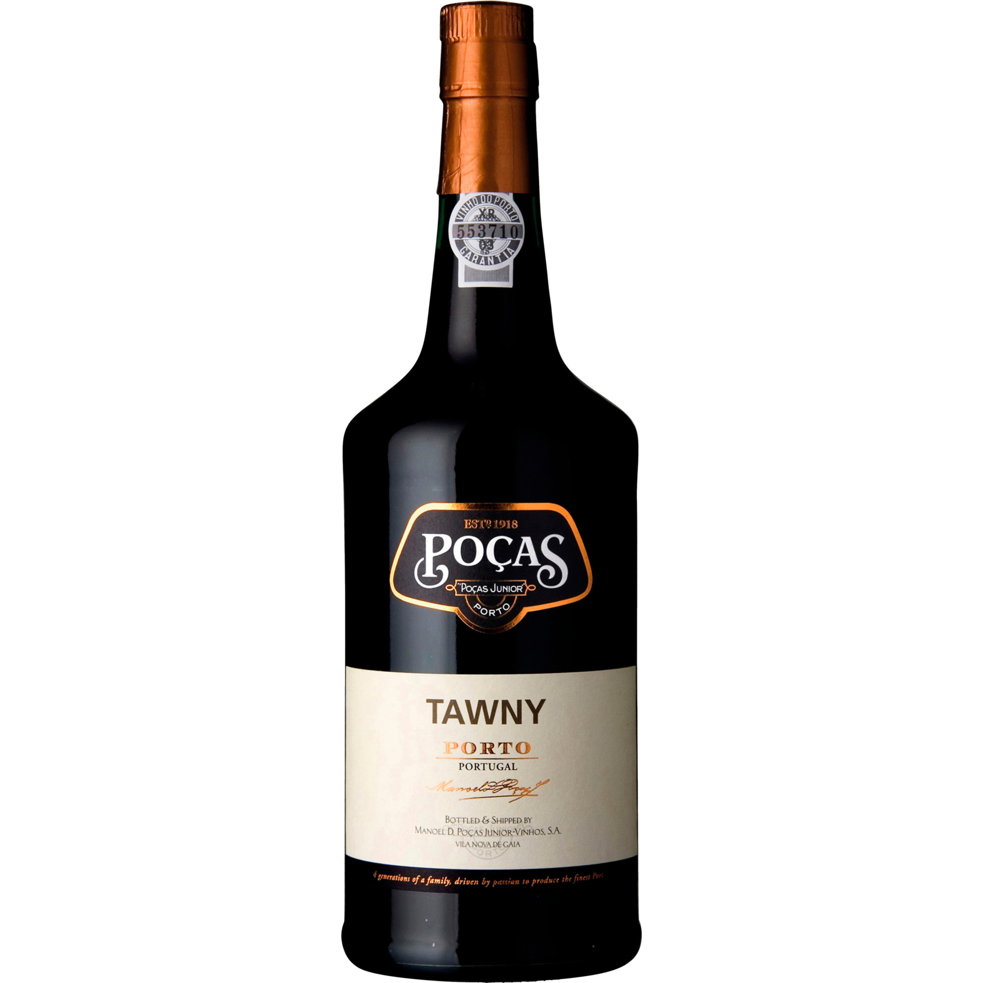 Poças Tawny Port, Vinho do Porto DOC, 0,75 L, 19% Vol., Douro, Spirituosen