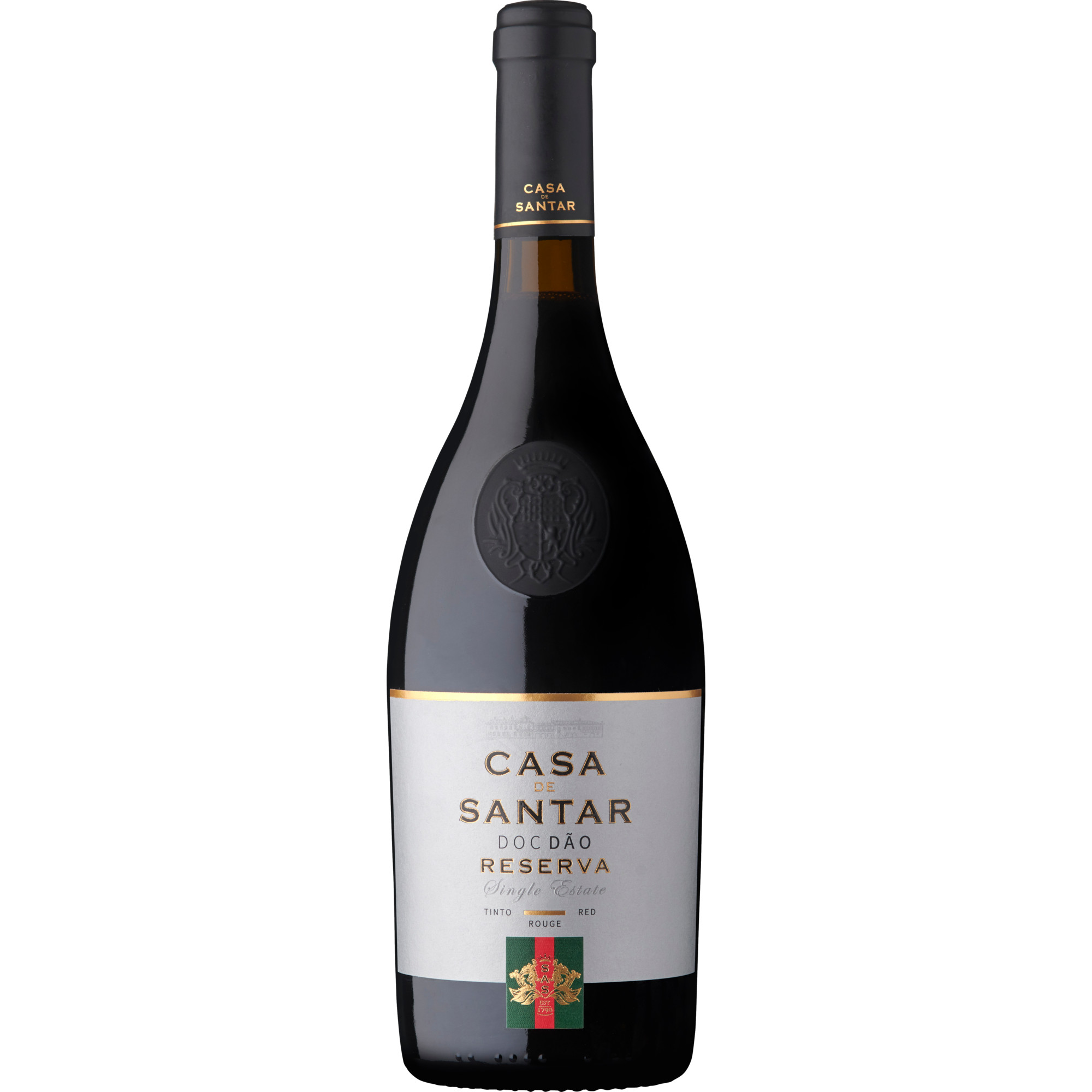 Casa de Santar Reserva, Dão DOC, Dão, 2017, Rotwein