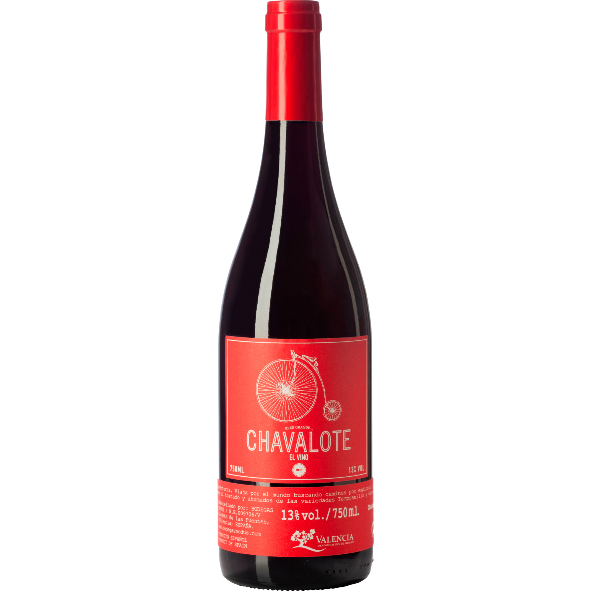 Image of Bodegas Nodus Chavalote, Valencia DO, Valencia, 2022, Rotwein