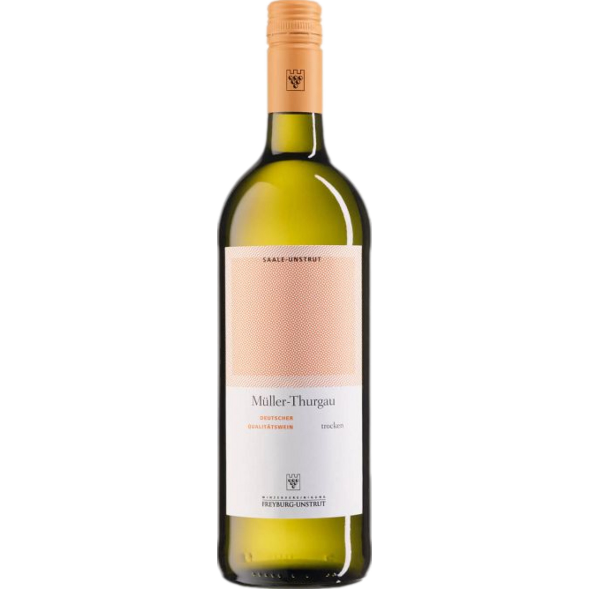 Winzervereinigung Freyburg Müller-Thurgau, Trocken, Saale-Unstrut, 1 Liter, Saale-Unstrut, 2024, Weißwein