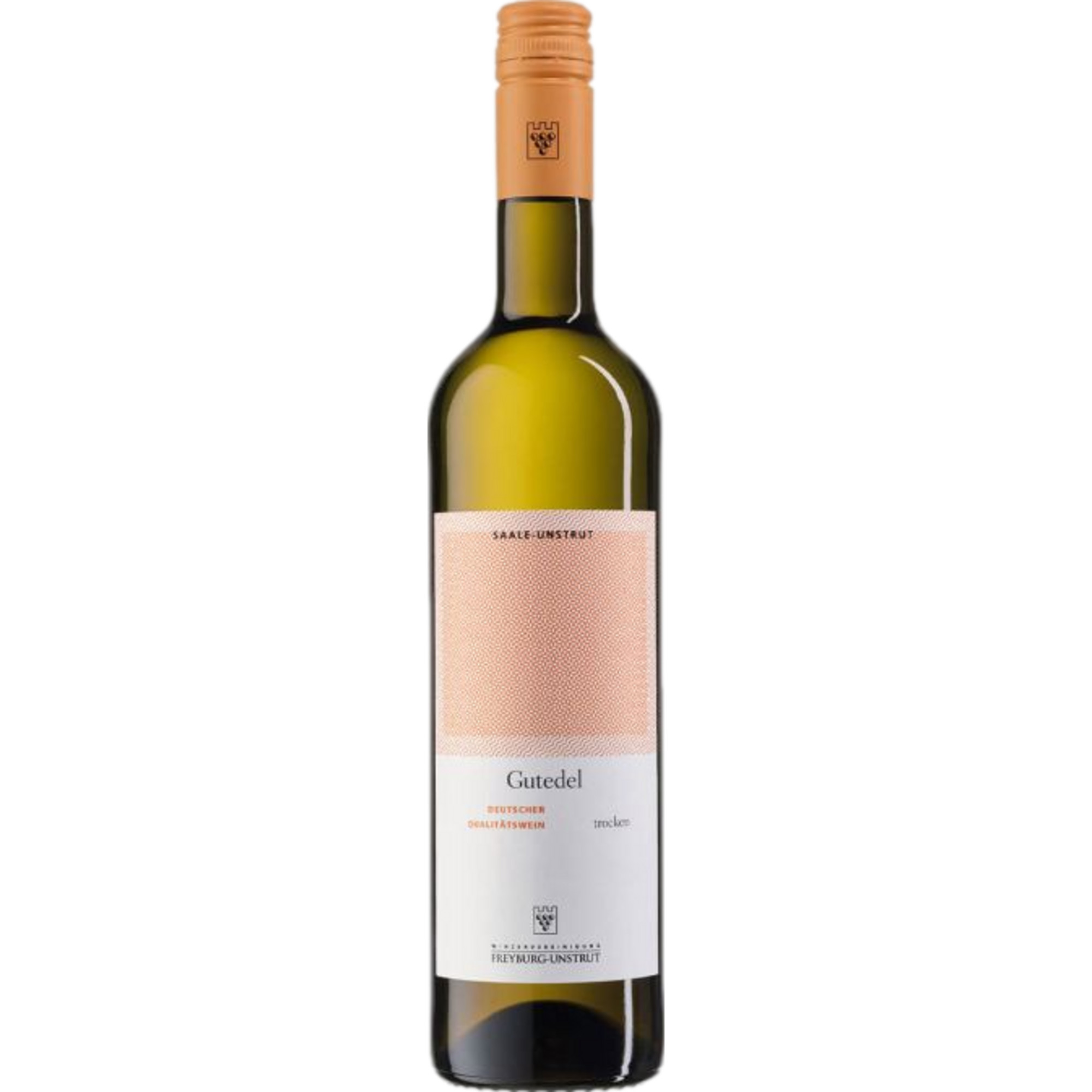 Winzervereinigung Freyburg Gutedel, Trocken, Saale-Unstrut, Saale-Unstrut, 2024, Weißwein