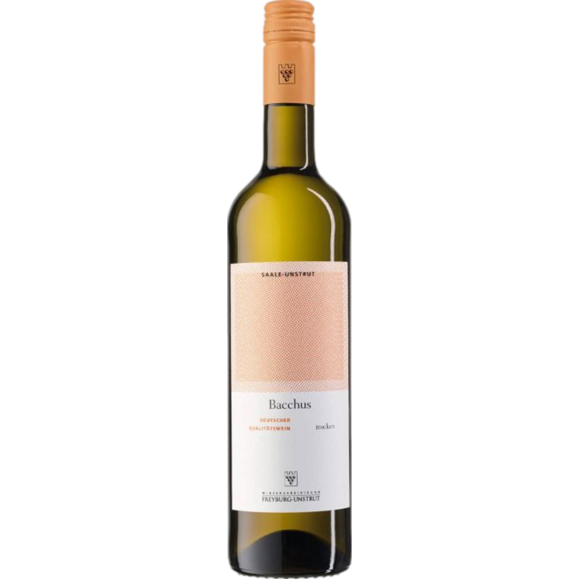 Winzervereinigung Freyburg Bacchus, Trocken, Saale-Unstrut, Saale-Unstrut, 2024, Weißwein