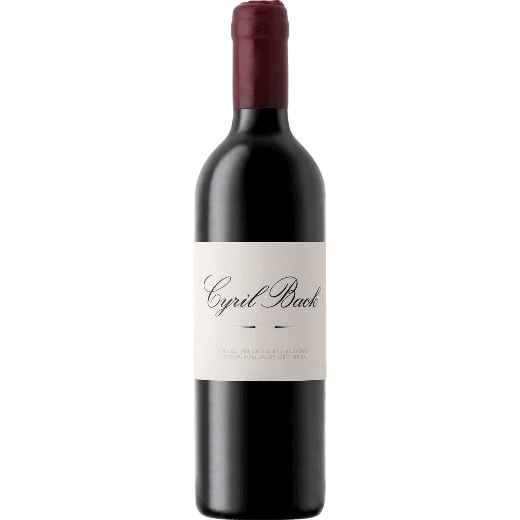 Fairview Limited Release Cyril Back, WO Coastal Region, Western Cape, 2022, Rotwein