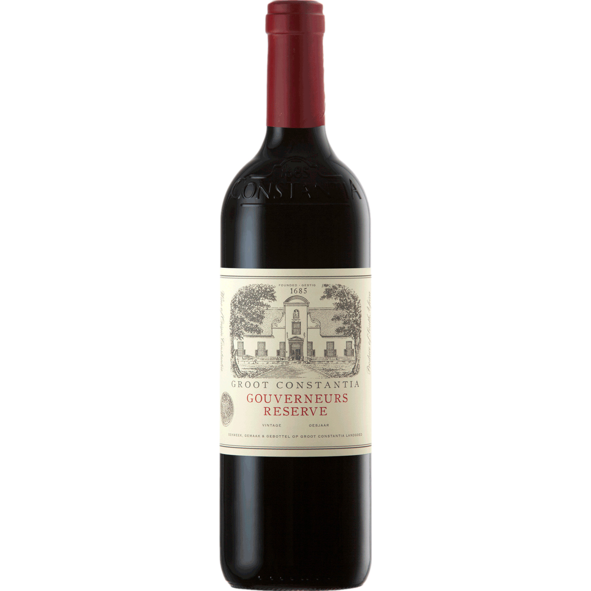 Groot Constantia Gouverneuers Reserve, WO Constantia, Western Cape, 2021, Rotwein
