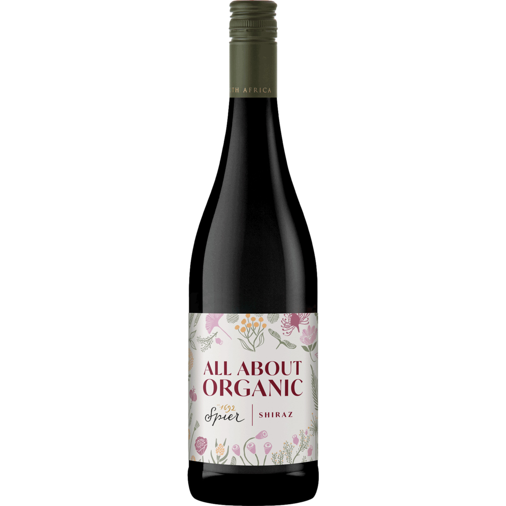 Spier All about Organic Shiraz, WO Western Cape, Western Cape, 2022, Rotwein
