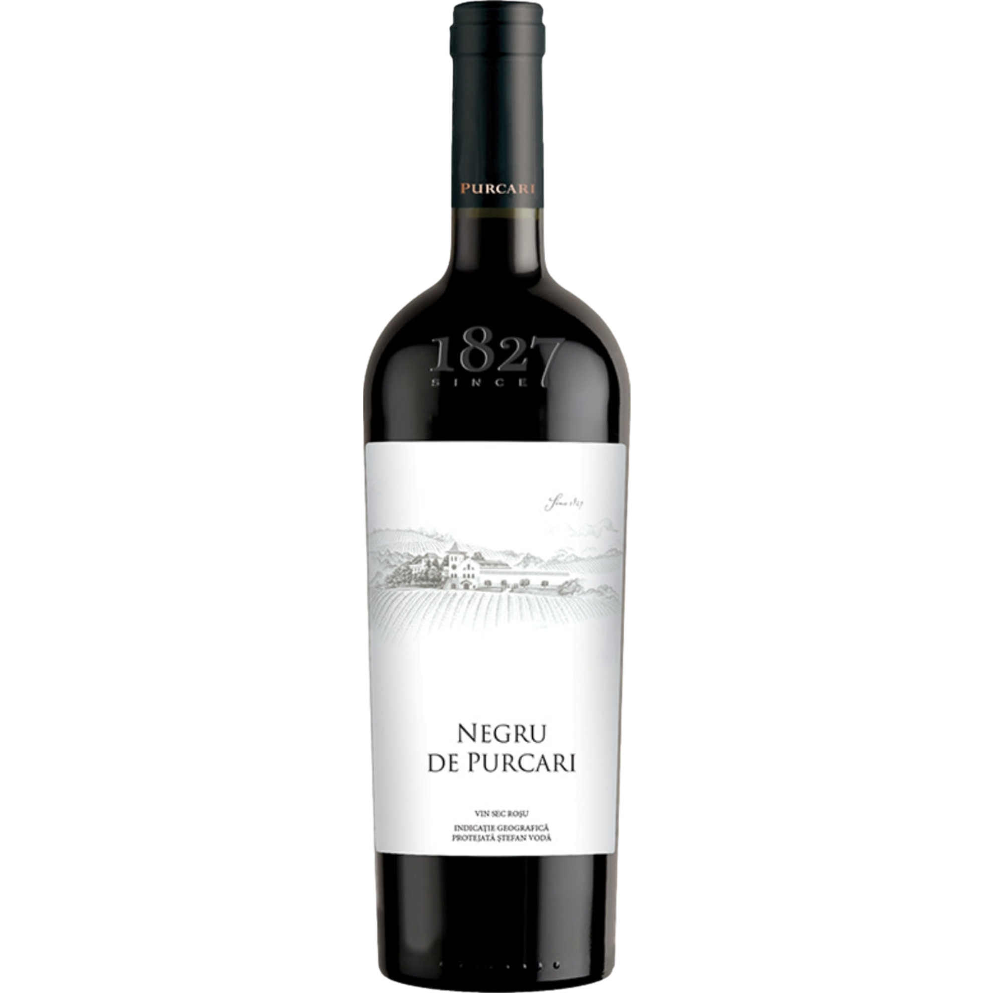 Negru de Purcari, Ștefan Vodă IGP, Cahul. A, 2022, Rotwein