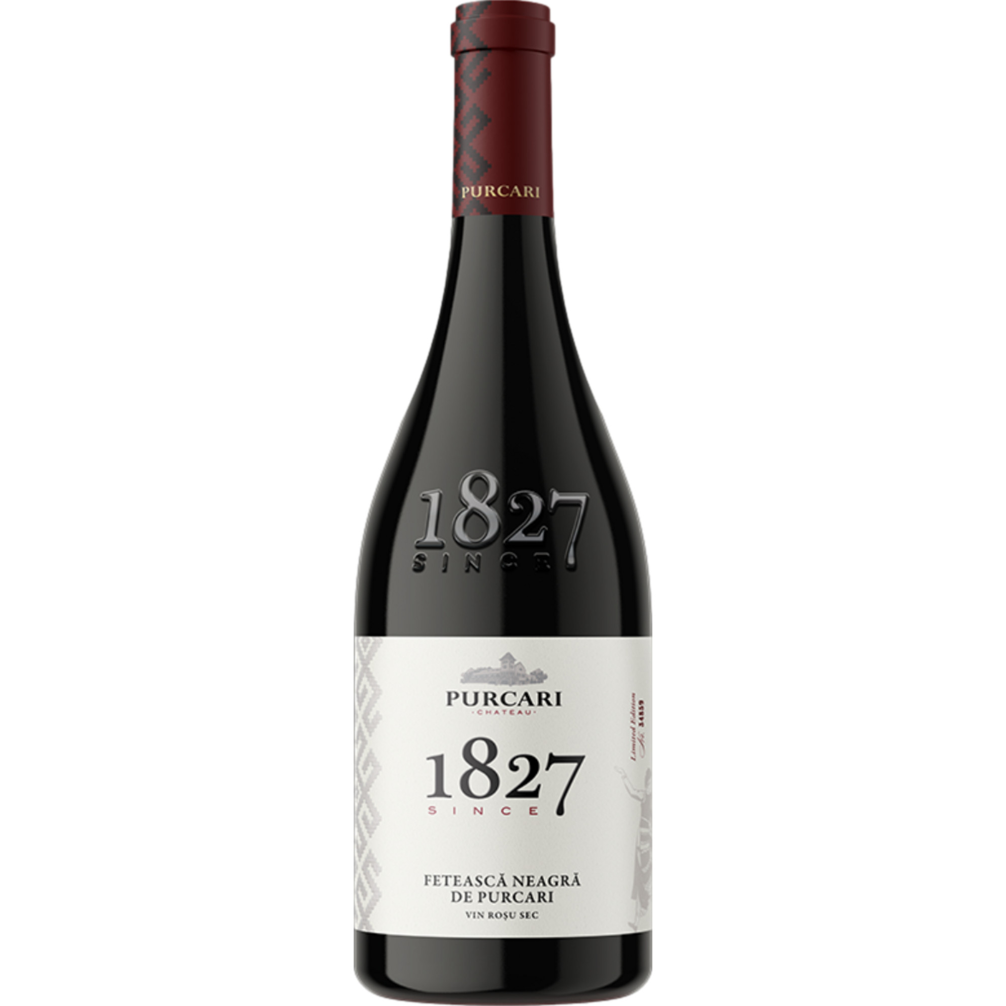 Fetească Neagră de Purcari Limited Edition, Ștefan Vodă IGP, Cahul. A, 2022, Rotwein